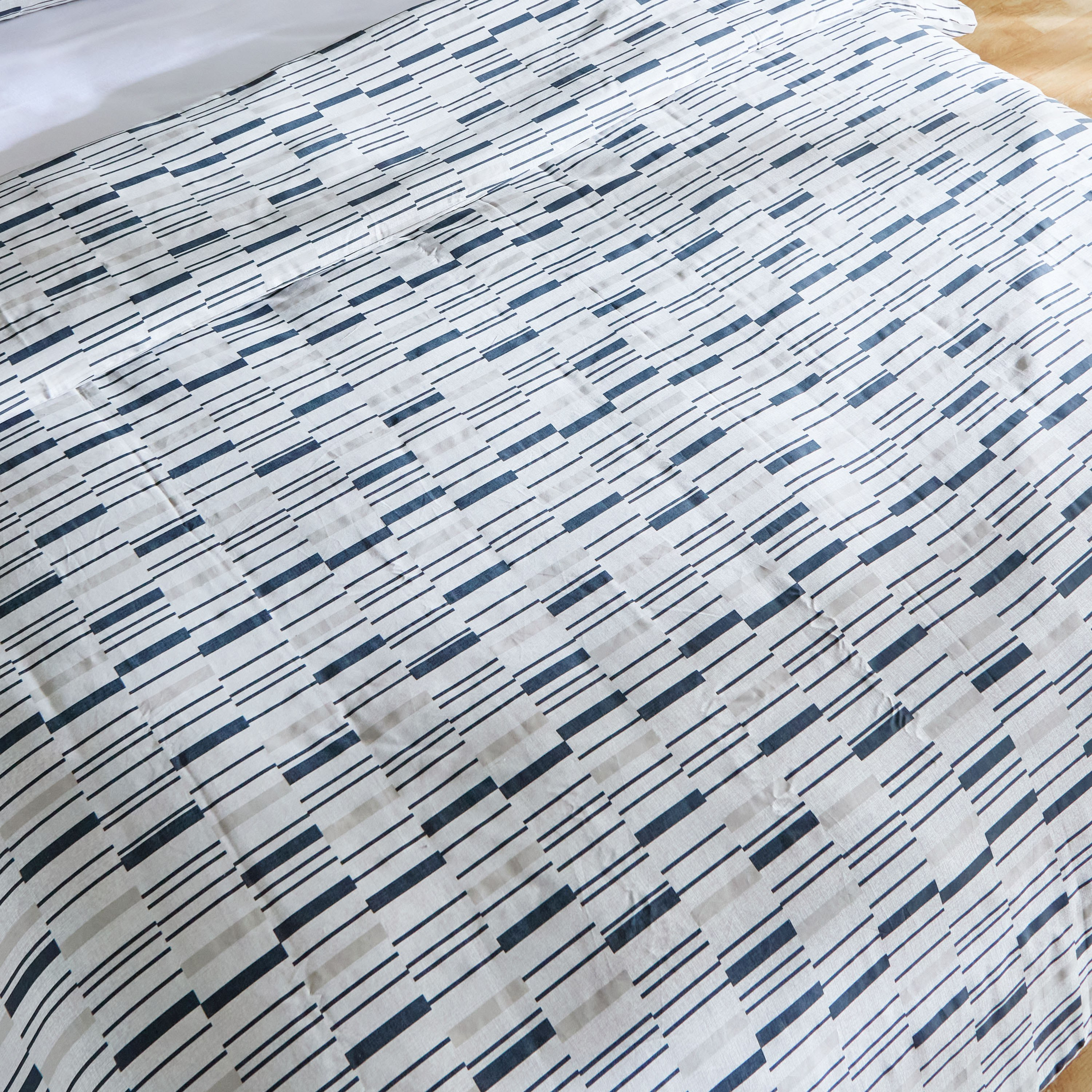 طقم غطاء لحاف كينج قطن بطبعات 3 قطع ولكوم من هيوستن- 220x220 سم-hbxhomeware-hbxbedroom-image-4