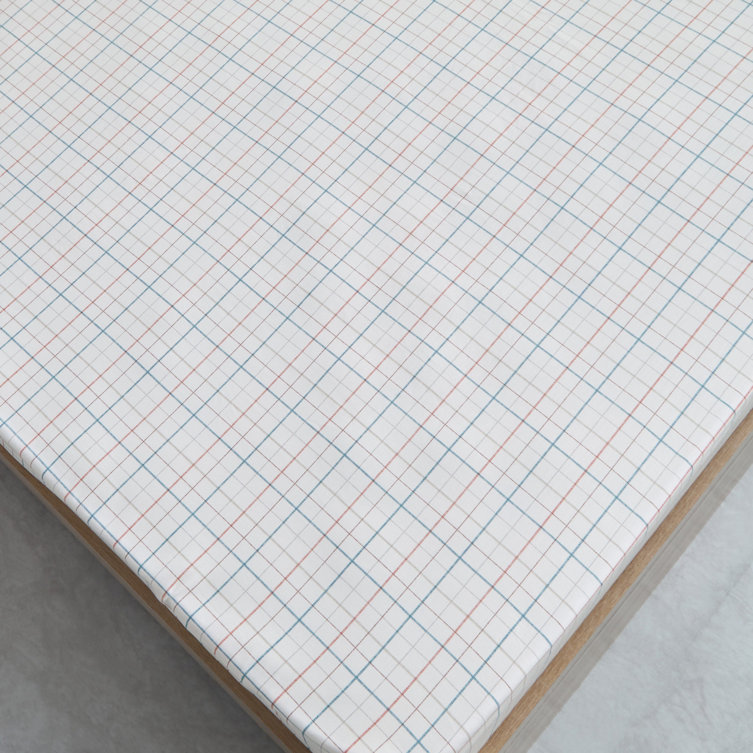 شرشف مطّاطي زوجي قطن بطبعات من هيوستن - 120x200+33 سم-hbxhomeware-hbxbedroom-image-3