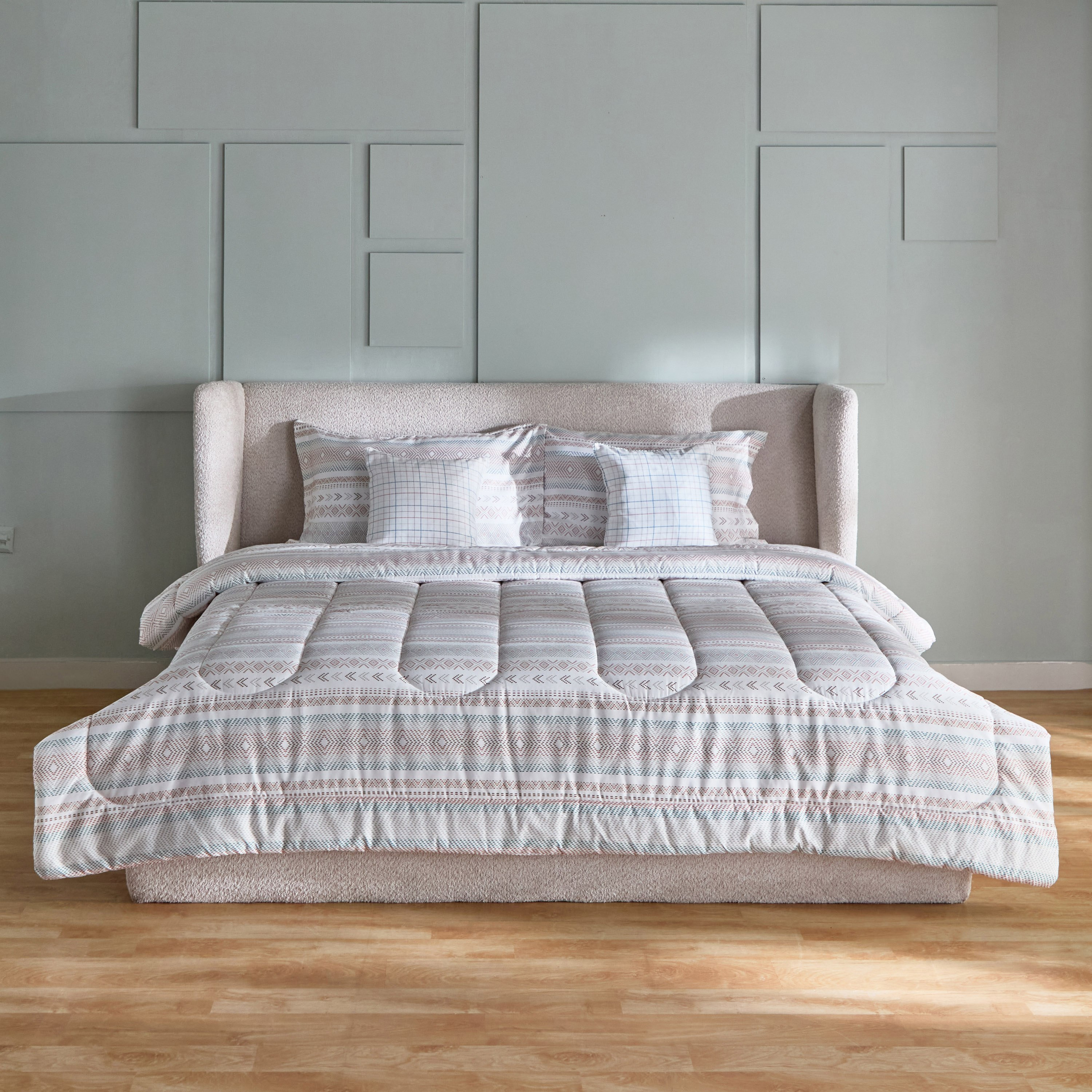 لحاف كينج قطن بطبعات 5 قطع بارل من هيوستن- 220x240 سم-hbxhomeware-hbxbedroom-image-3