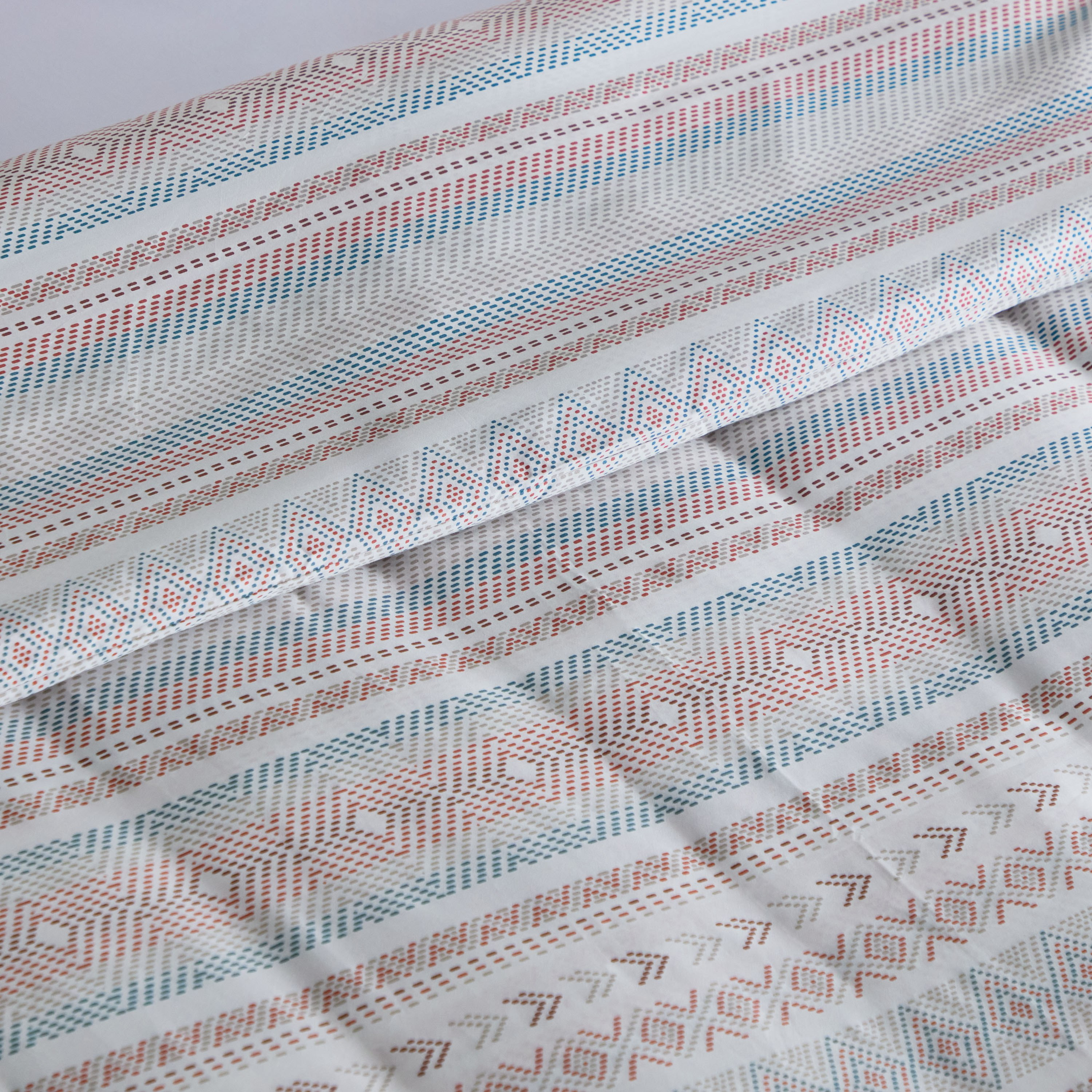 طقم غطاء لحاف مبطّن كينج قطن بطبعات 3 قطع  بارل من هيُوستن- 220x220 سم-hbxhomeware-hbxbedroom-image-5
