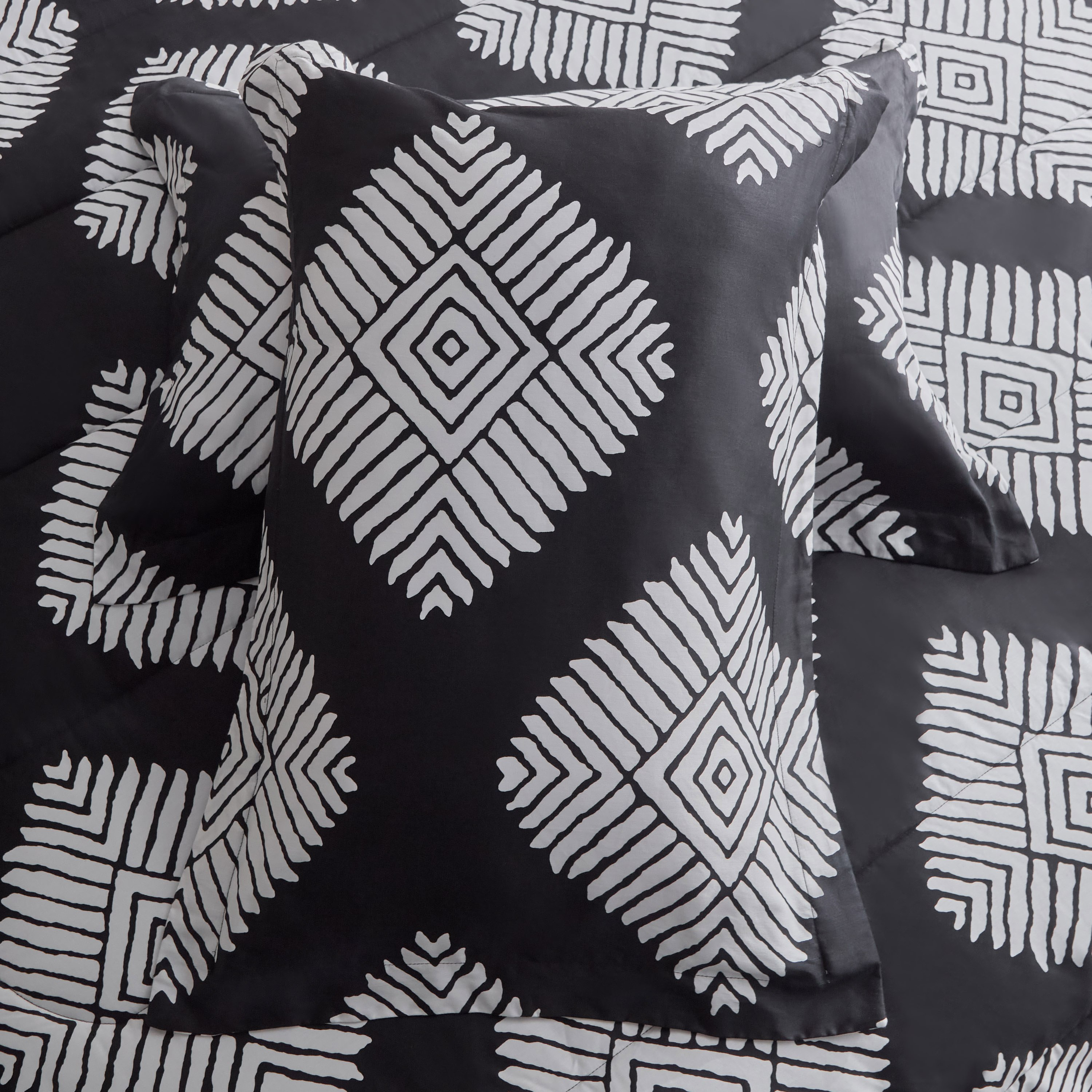 Houston Arno Printed Cotton 3-Piece Twin Comforter Set - 160x220 cm-hbxhomeware-hbxbedroom-image-6