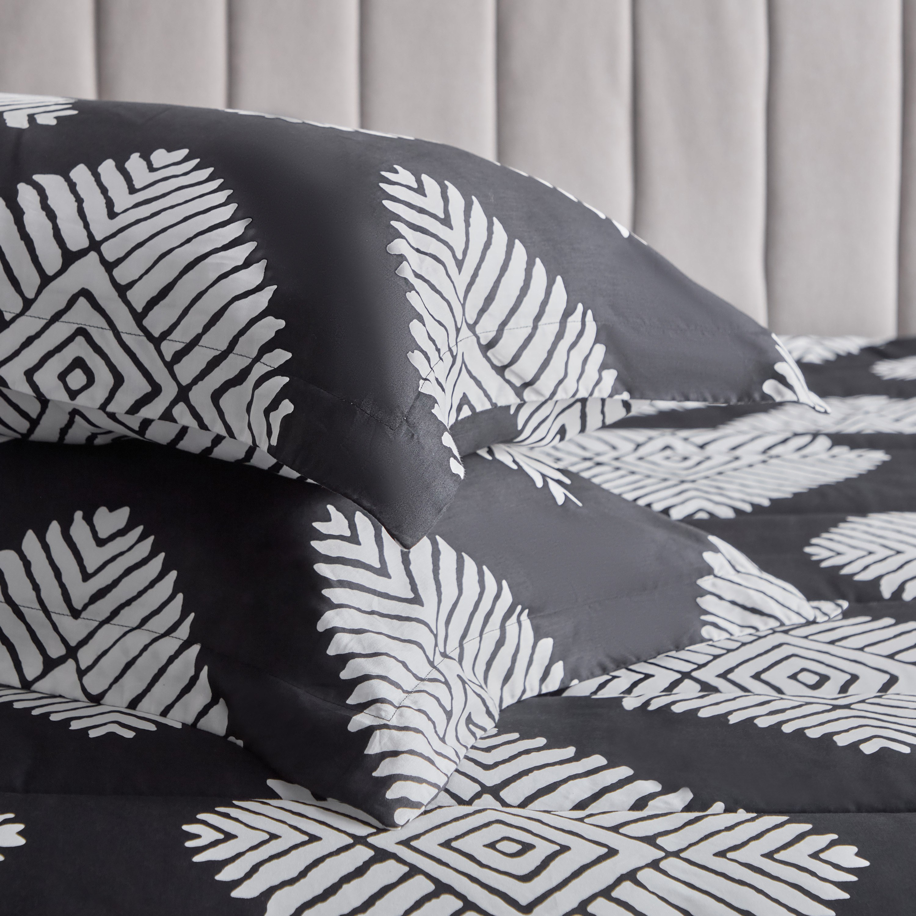 طقم لحاف توين قطن بطبعات 5 قطع أرنو من هيوستن- 160x220 سم-hbxhomeware-hbxbedroom-image-8
