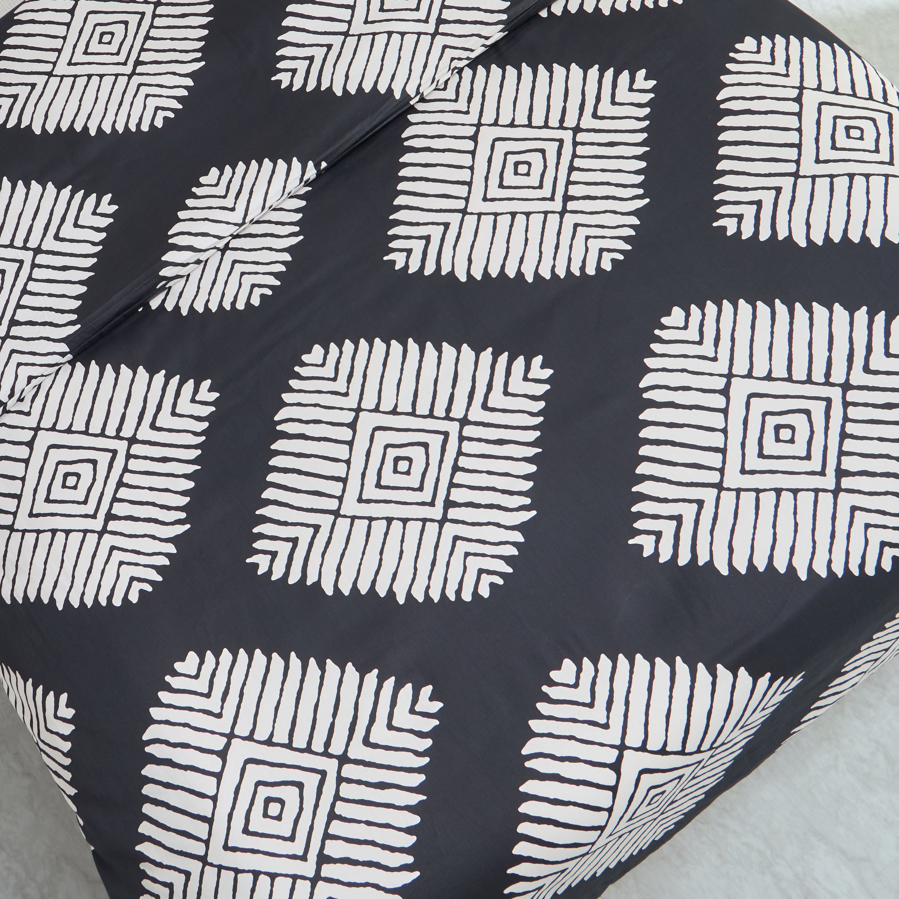 Houston Arno 3-Piece Printed Cotton Twin Duvet Quilt Cover Set - 150x220 cm-hbxhomeware-hbxbedroom-image-3