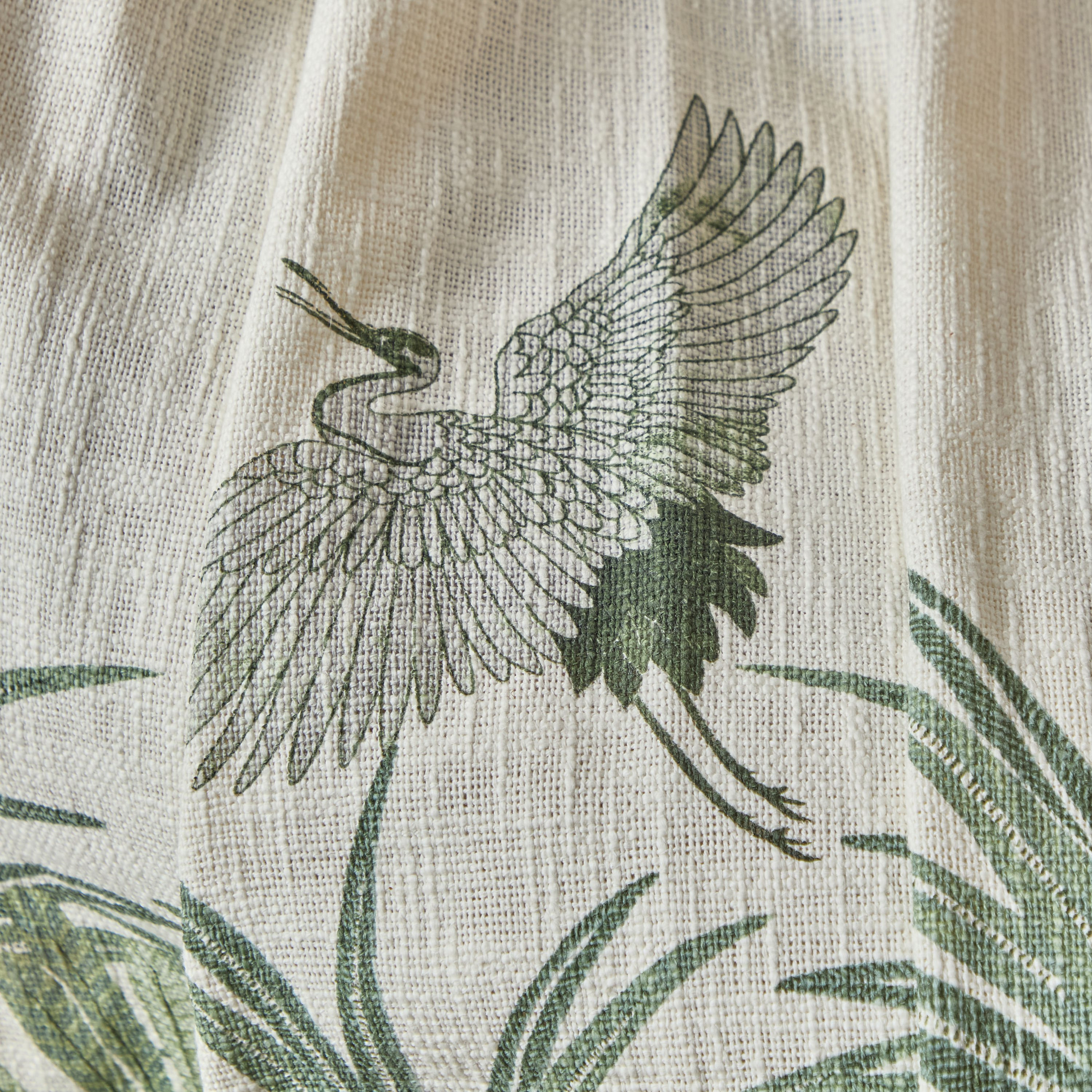 Cancun Palm Printed Slub Throw - 130x170 cm-hbxhomeware-hbxbedroom-image-3