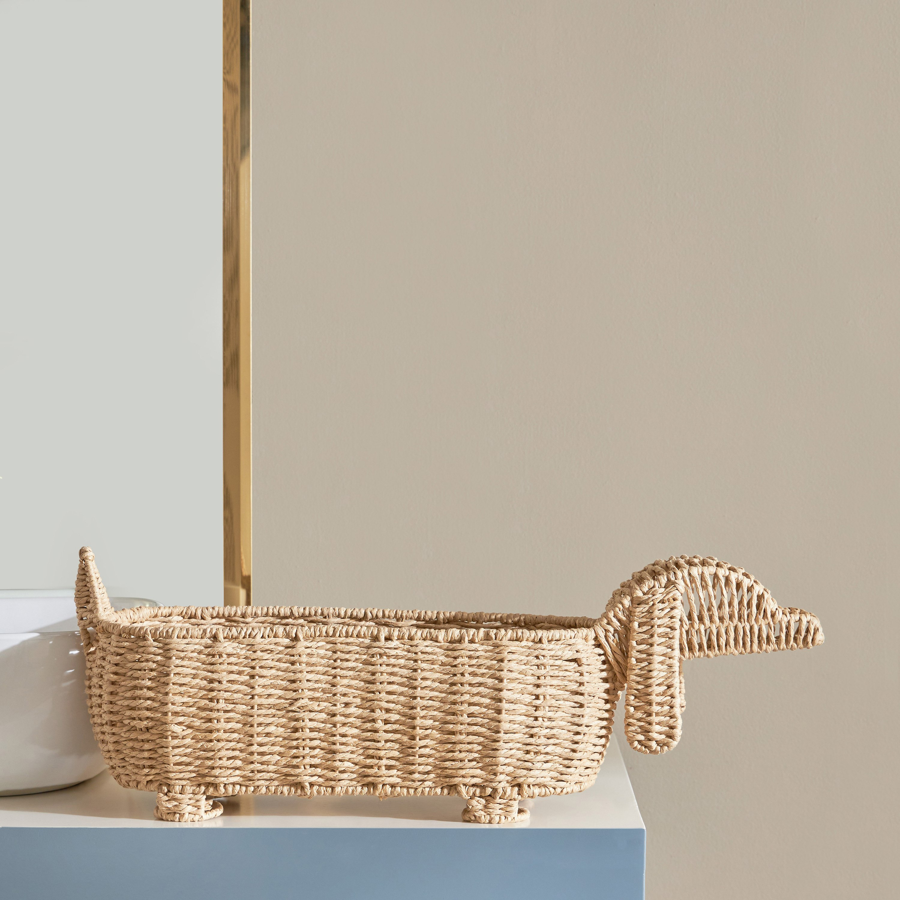 سلة من الحبال الورقية دوجي من ناتشيورا- 58x16x21 سم-hbxbedroom-bedroomaccessories-bedroomstorage-image-2