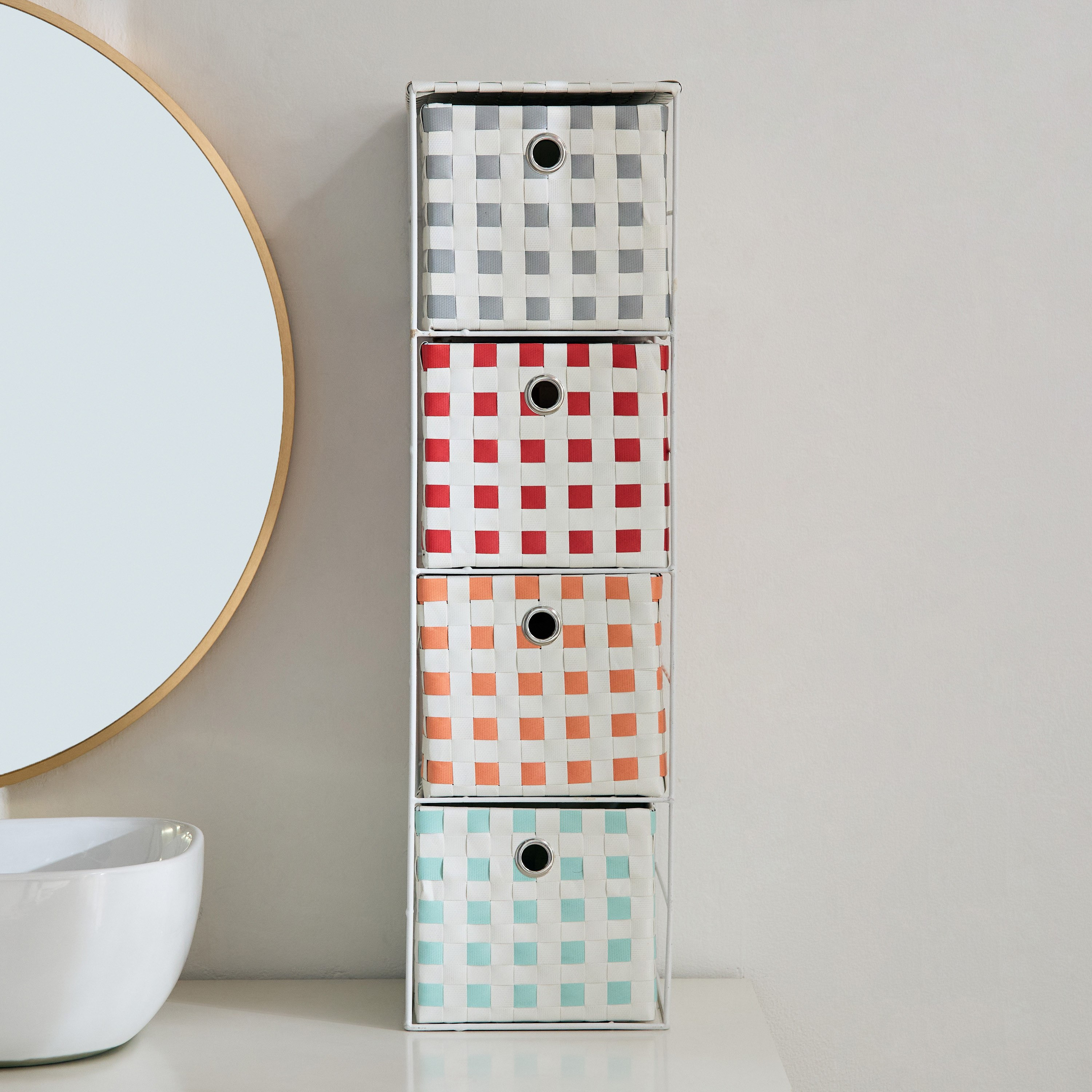 وحدة تخزين بـ 4 أدراج من  هيو-hbxbedroom-bedroomaccessories-bedroomstorage-image-2