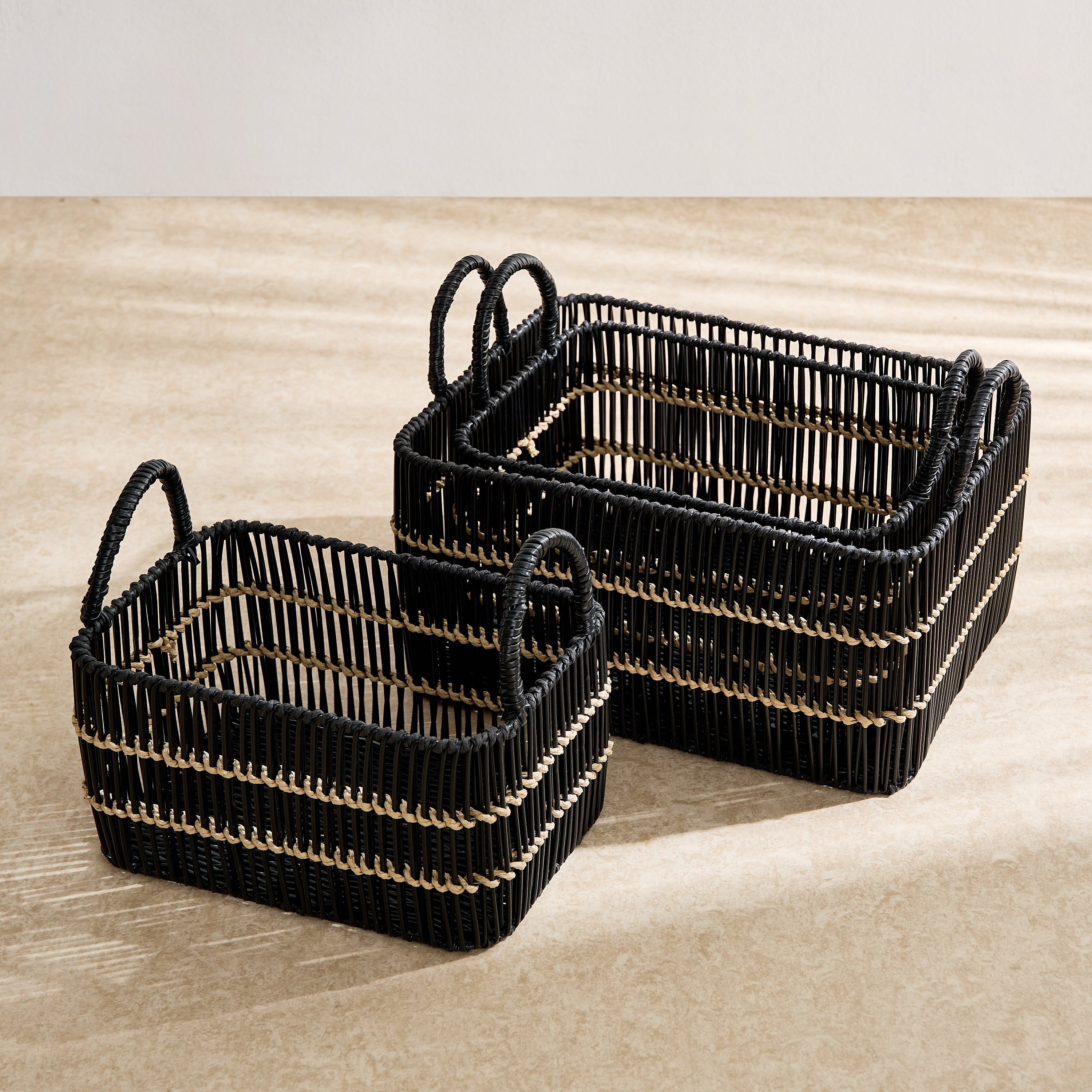 Ebony Storage Baskets - Set of 3-PROMO_HB_AE_B1G1_250925-image-2
