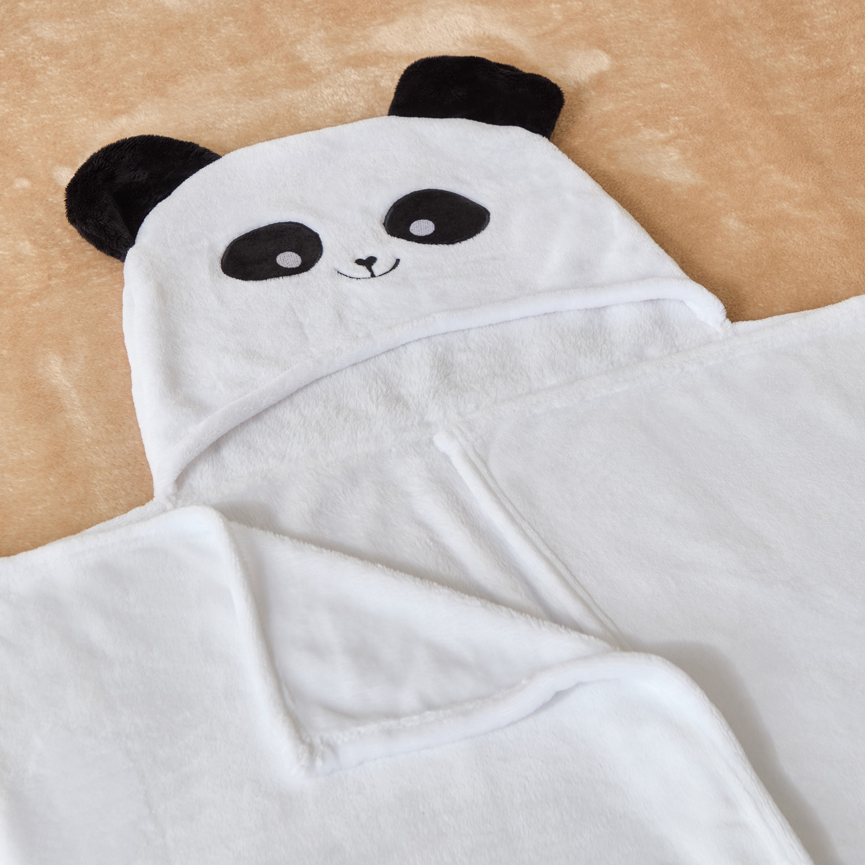 Playland Panda Flannel Blanket - 127x152 cm-hbxhomeware-hbxkidsandyouth-image-4