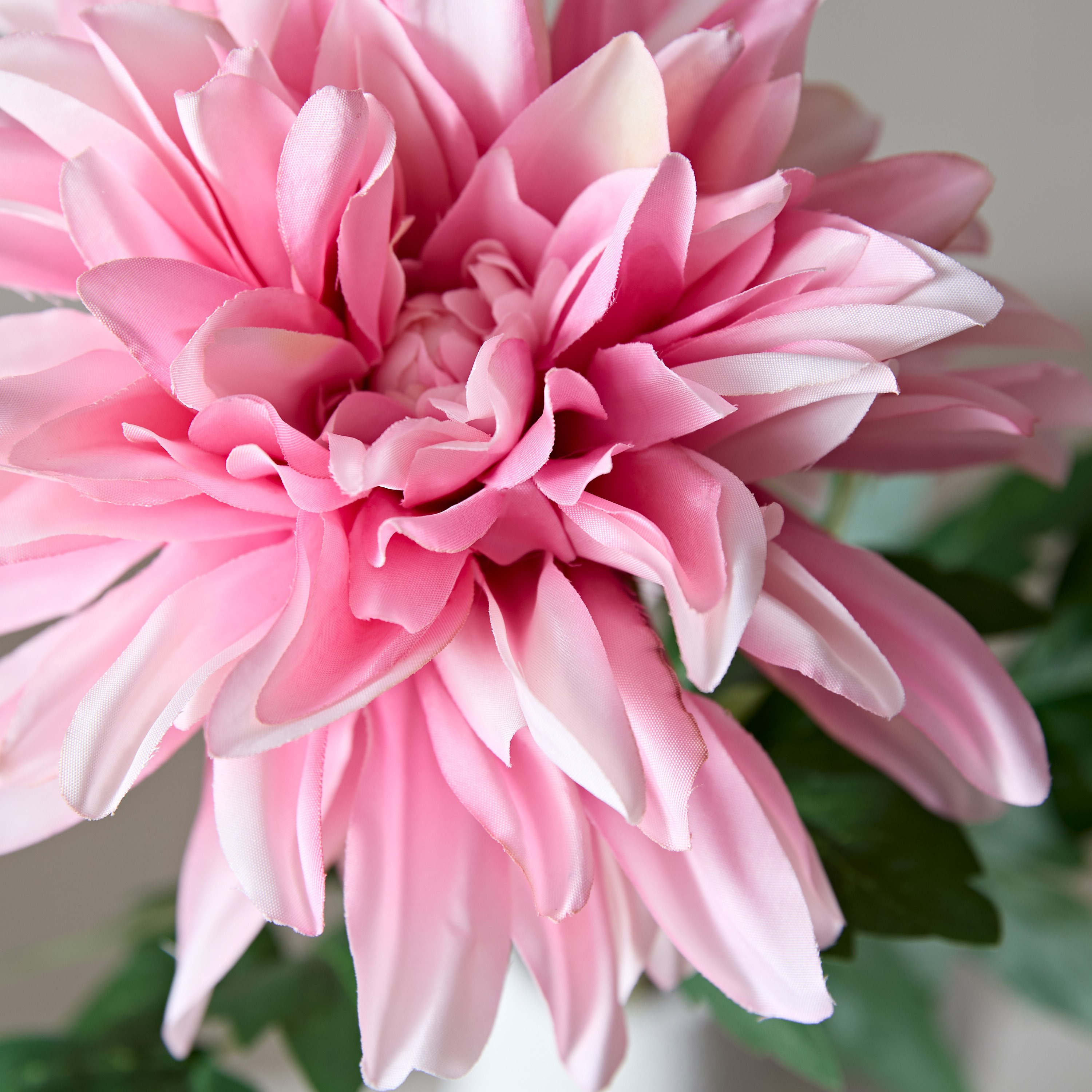 Floret 3 Leaves Dahlia Flower Spray - 65 cm-hbxdecorandfurnishings-homeaccessories-artificialflowersandplants-image-2