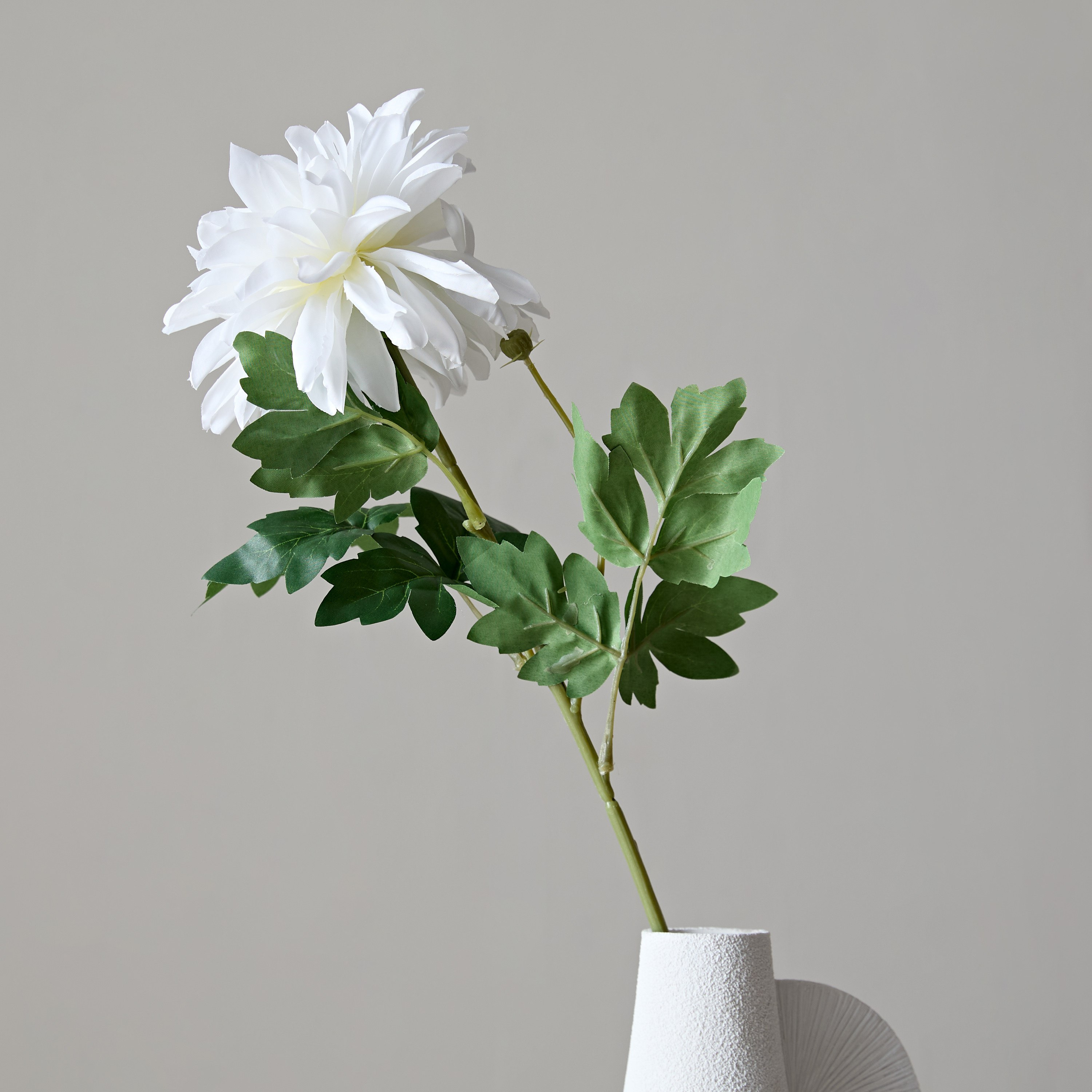 باقة زهرة داليا 3 أوراق من فلوريت - 65 سم-hbxdecorandfurnishings-homeaccessories-artificialflowersandplants-image-2