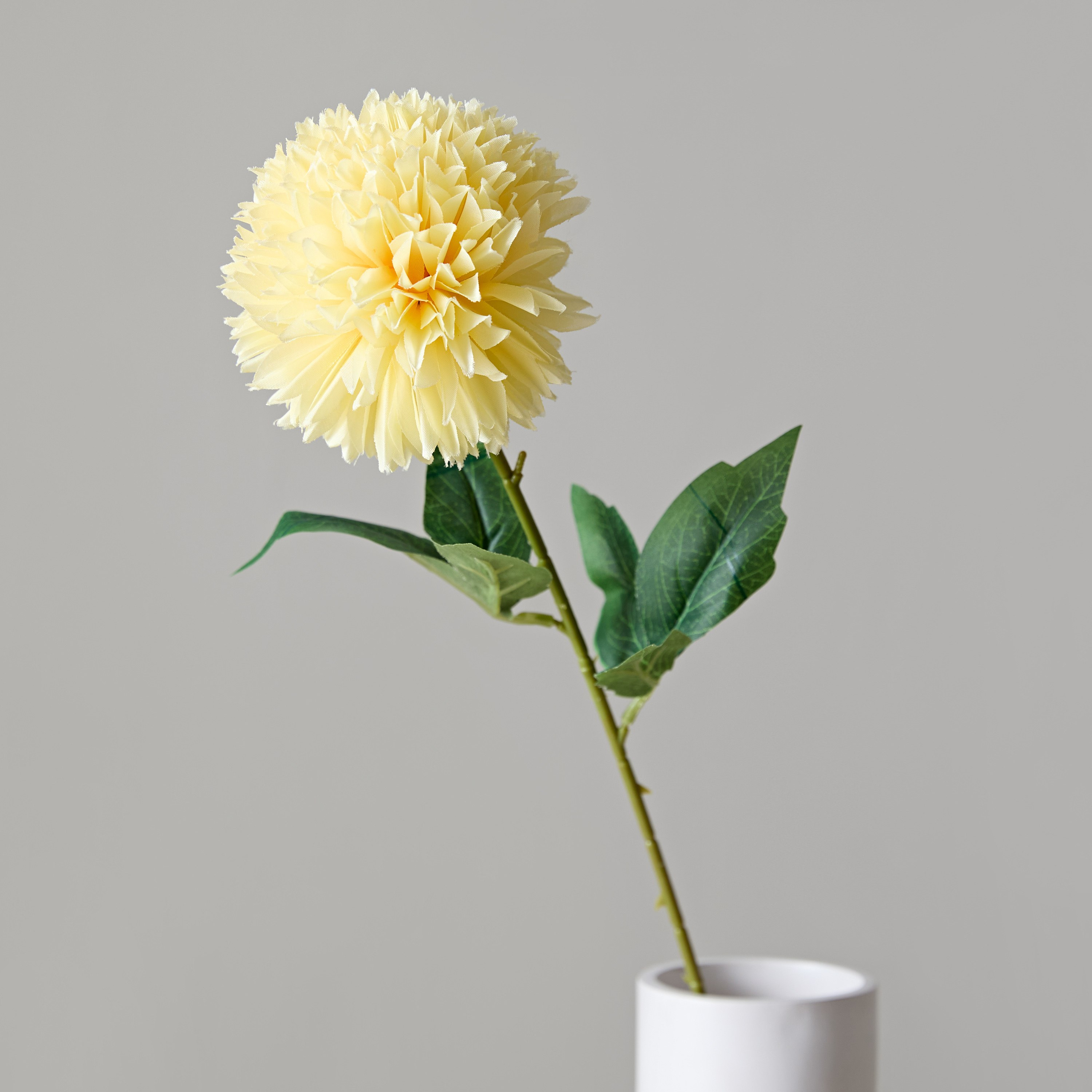 زهرة أقحوان كروية بأوراق شجر من فلوريت - 62 سم-hbxdecorandfurnishings-homeaccessories-artificialflowersandplants-image-2