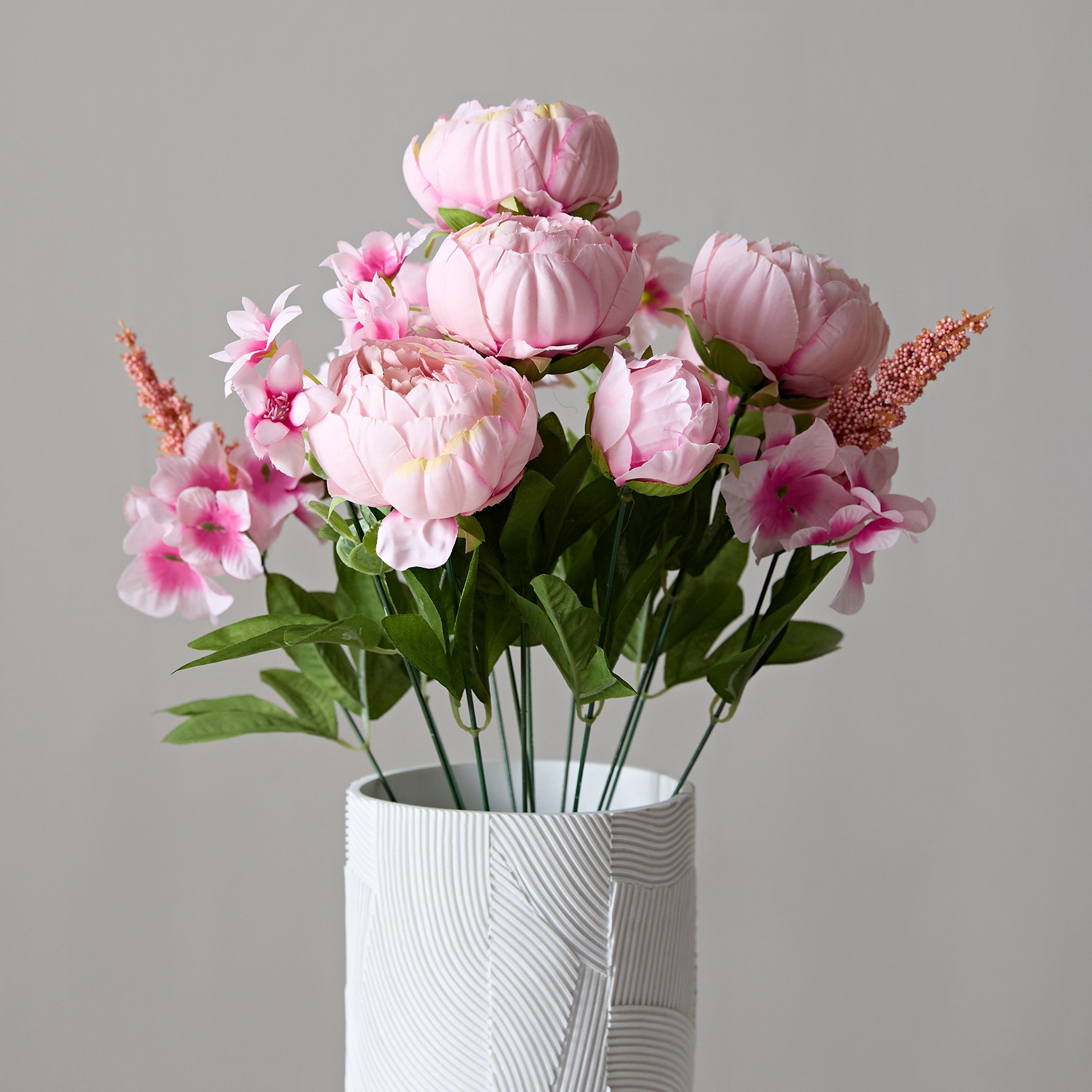 باقة زهور الفاوانيا من فلوريت - 49 سم-hbxdecorandfurnishings-homeaccessories-artificialflowersandplants-image-2