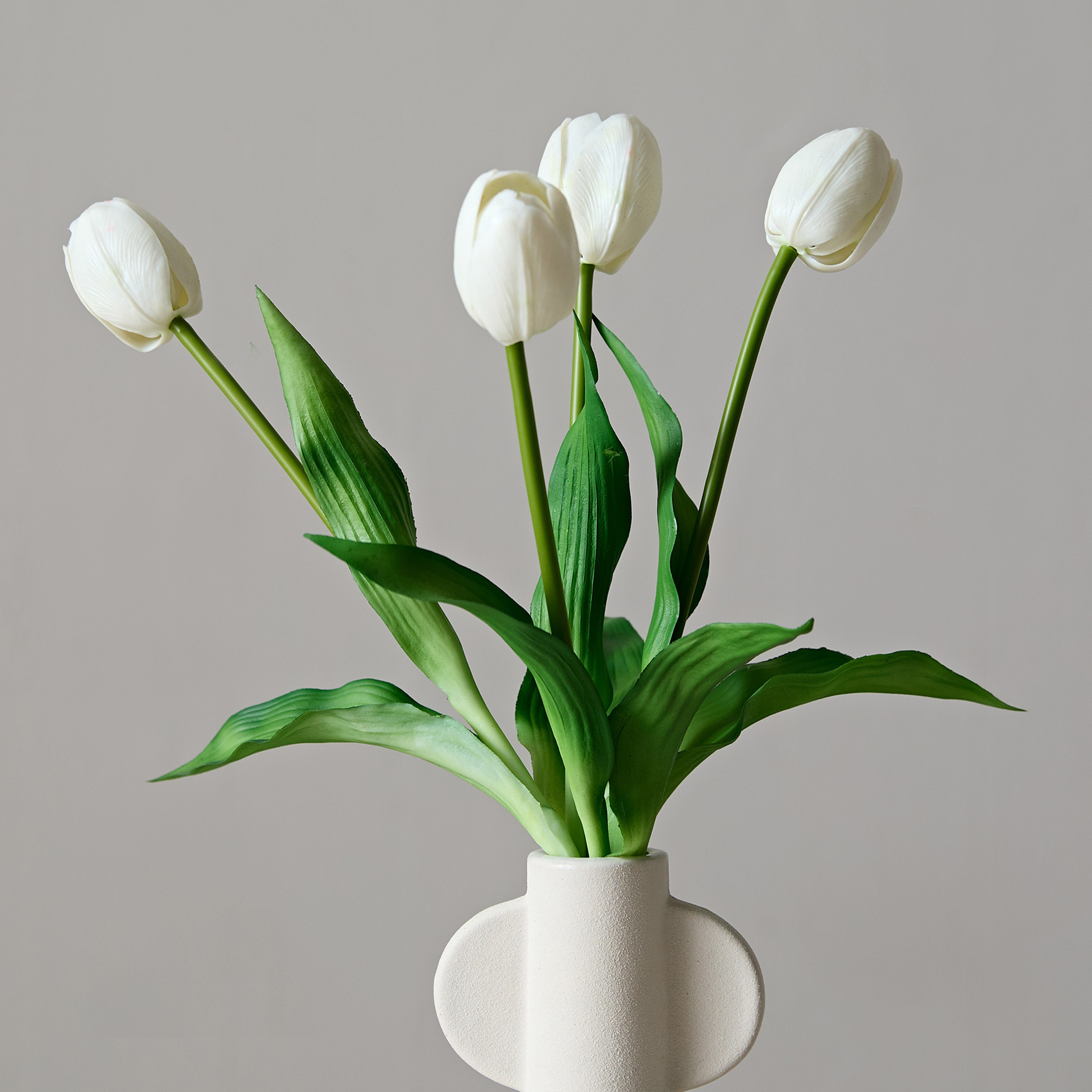 باقة توليب ناعم 4 أزهار من فلوريت - 38 سم-hbxdecorandfurnishings-homeaccessories-artificialflowersandplants-image-2