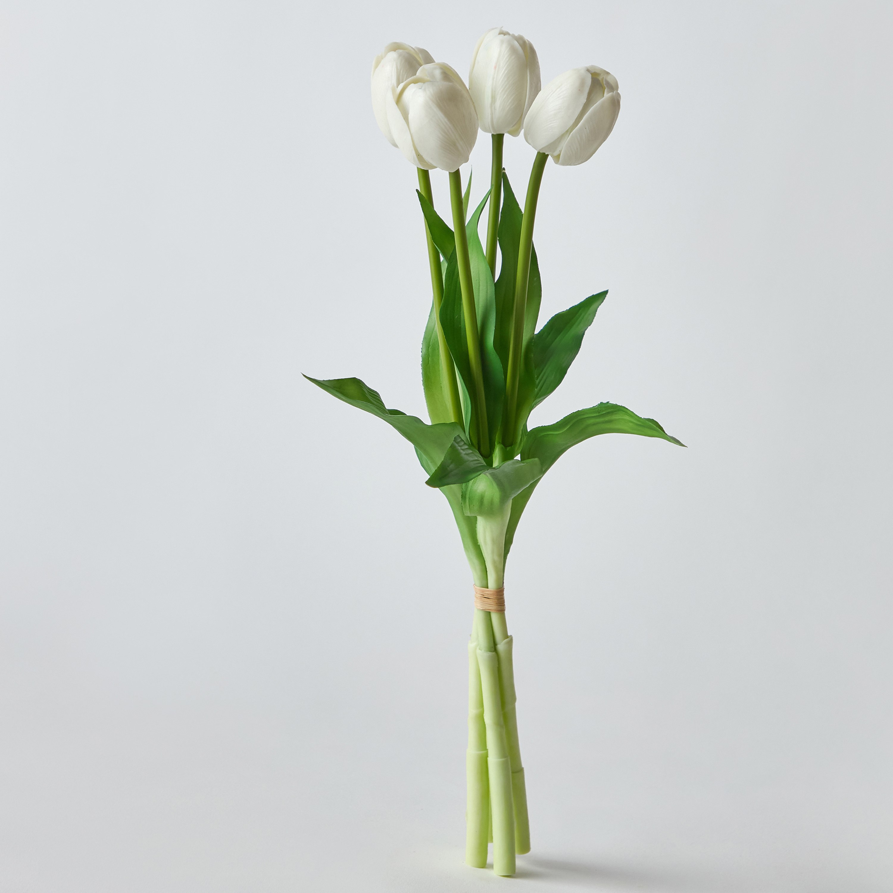 باقة توليب ناعم 4 أزهار من فلوريت - 38 سم-hbxdecorandfurnishings-homeaccessories-artificialflowersandplants-image-5