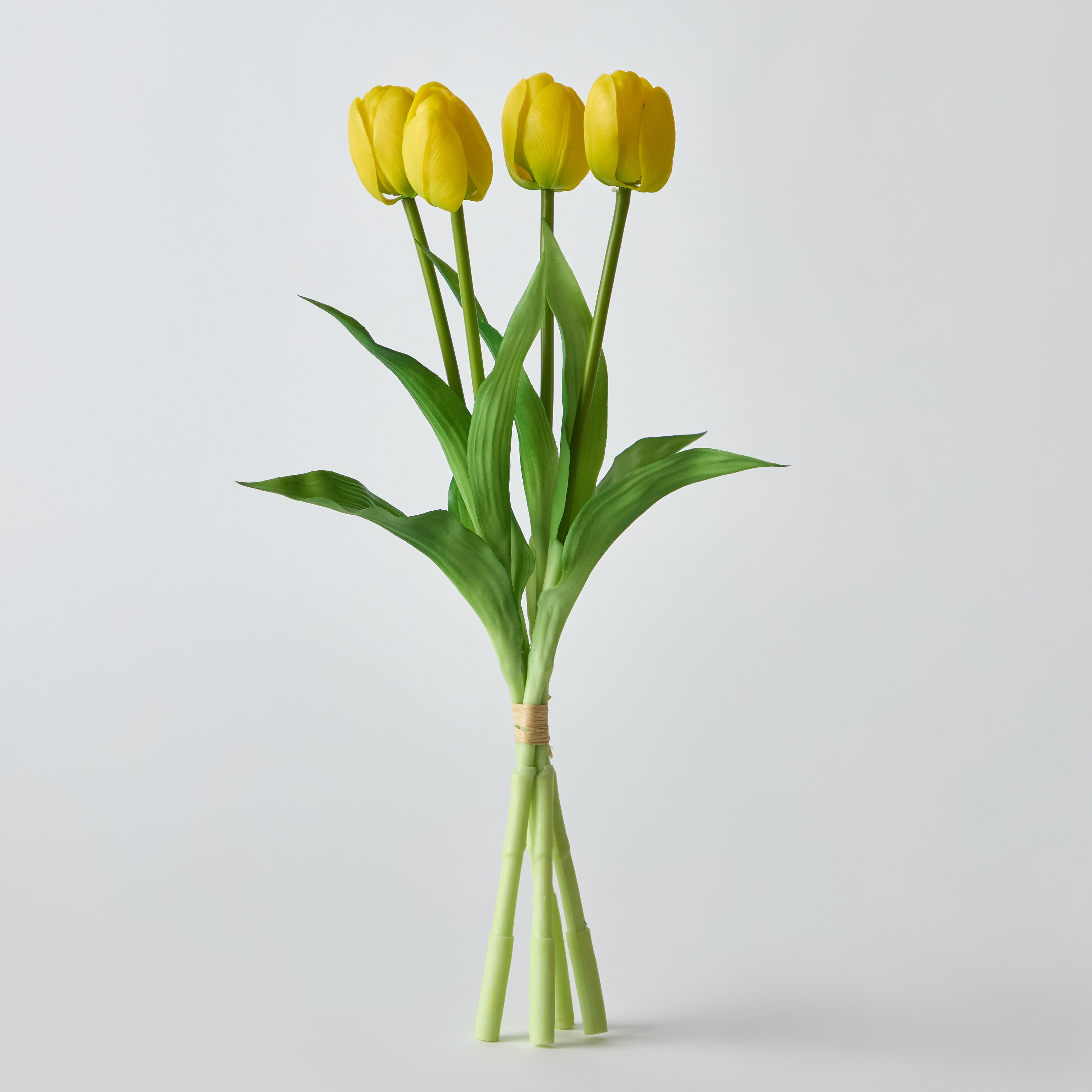 باقة توليب ناعم 4 أزهار من فلوريت - 38 سم-hbxdecorandfurnishings-homeaccessories-artificialflowersandplants-image-5