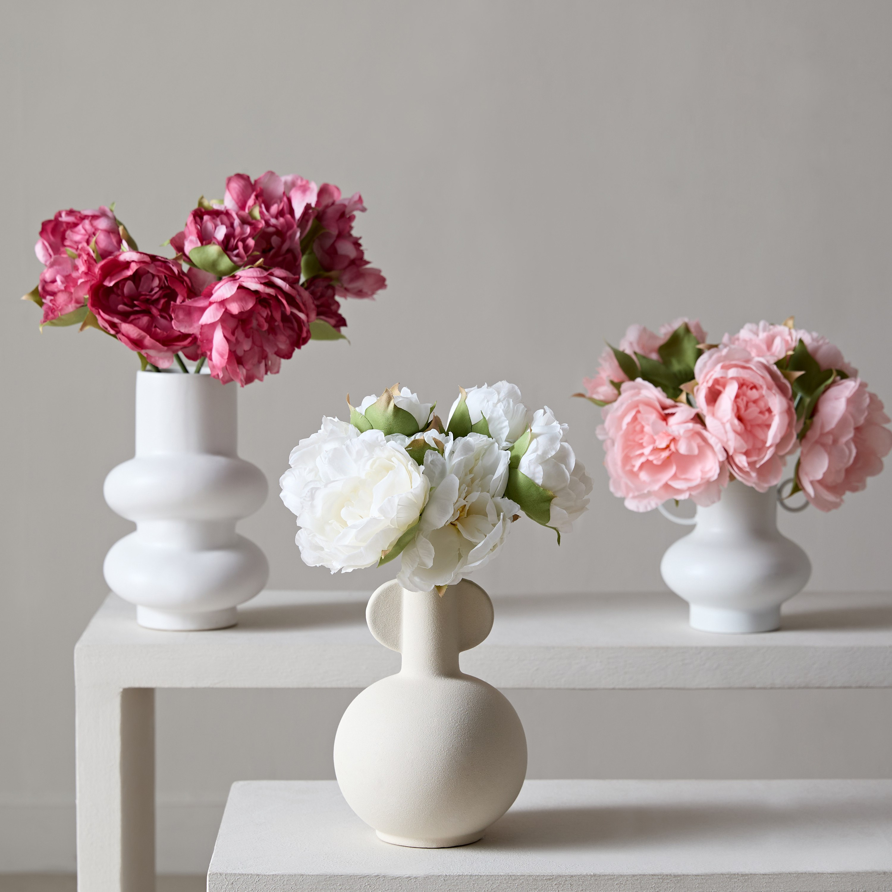 باقة زهور الفاوانيا مع 5 رؤوس من فلوريت - 27 سم-hbxdecorandfurnishings-homeaccessories-artificialflowersandplants-image-4