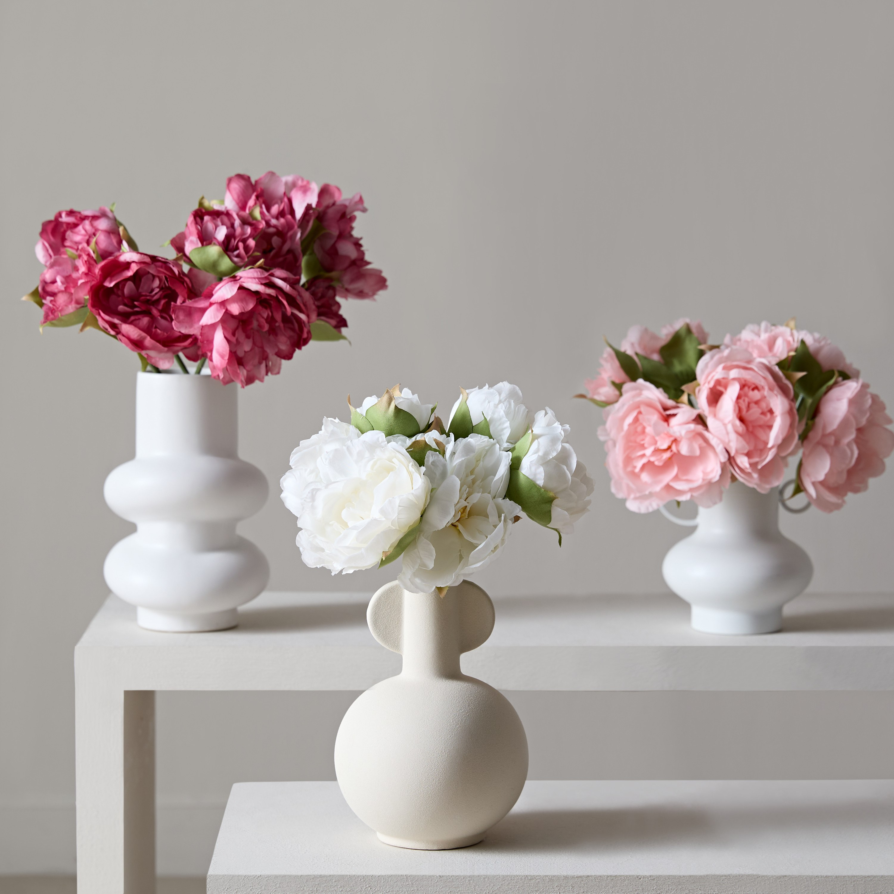 باقة زهور الفاوانيا مع 5 رؤوس من فلوريت - 27 سم-hbxdecorandfurnishings-homeaccessories-artificialflowersandplants-image-4