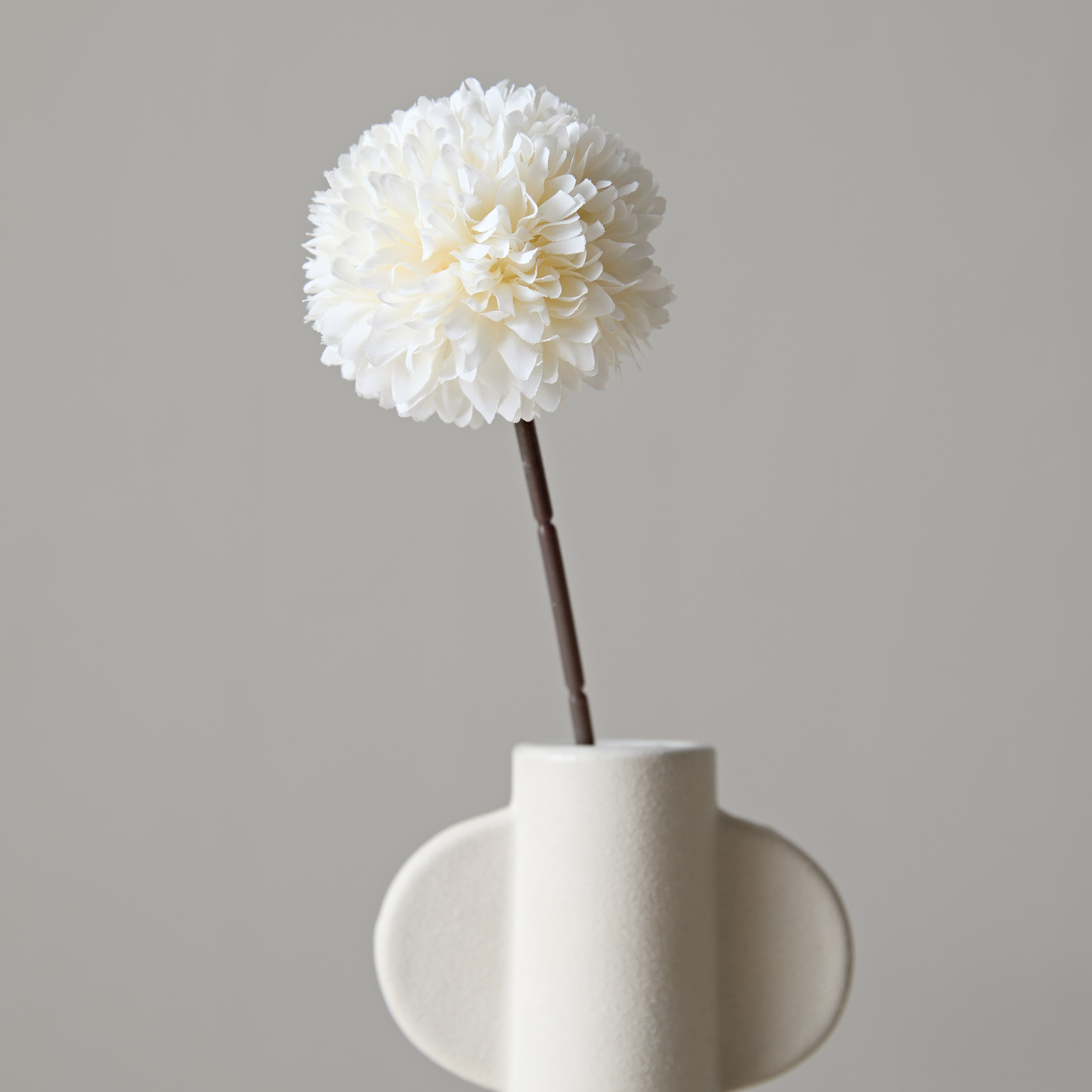 زهرة اقحوان كروية بدون ورق من فلوريت - 33 سم-hbxdecorandfurnishings-homeaccessories-artificialflowersandplants-image-2