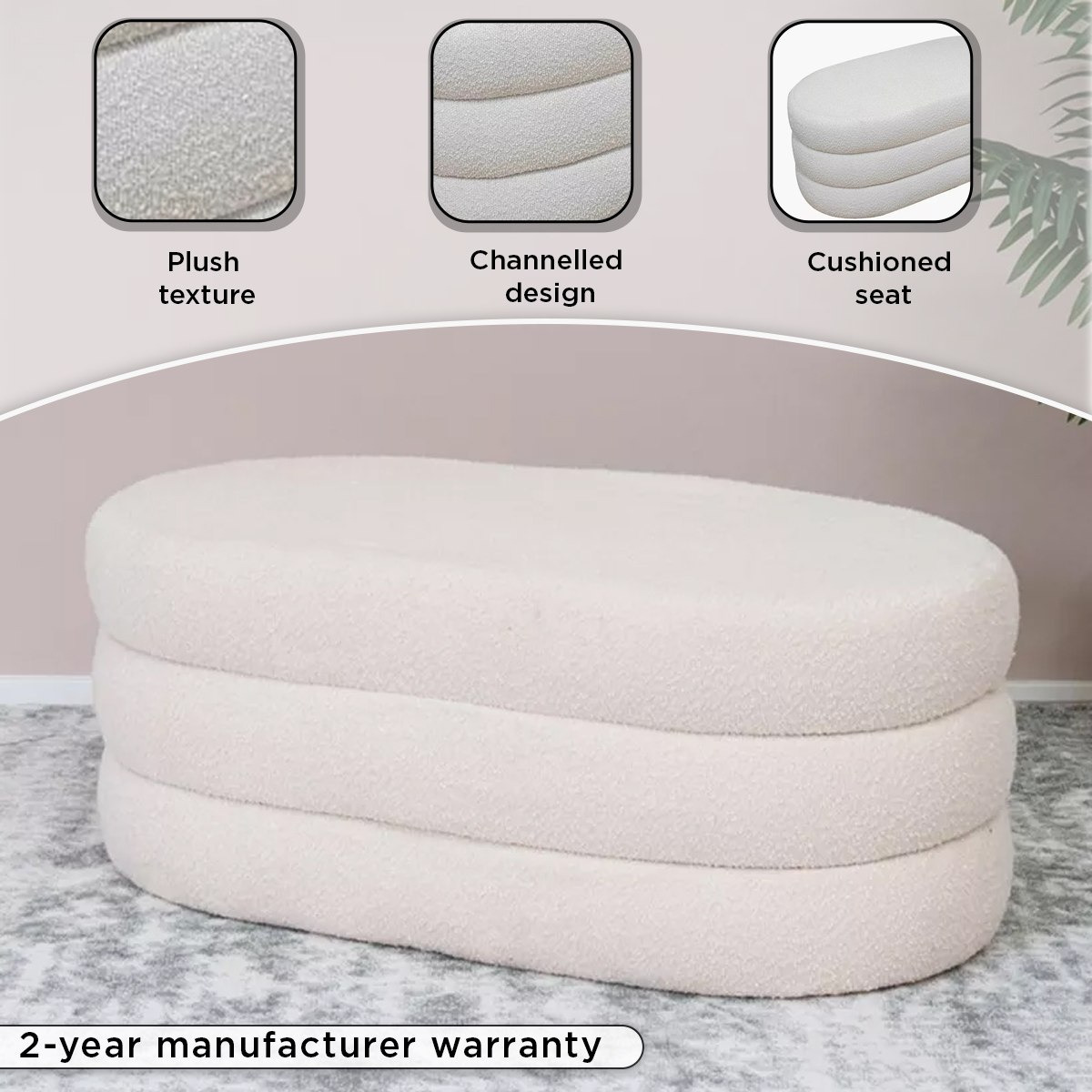 Rome Fabric Bench-hbxfurniture-sofasandarmchairs-benches-image-4