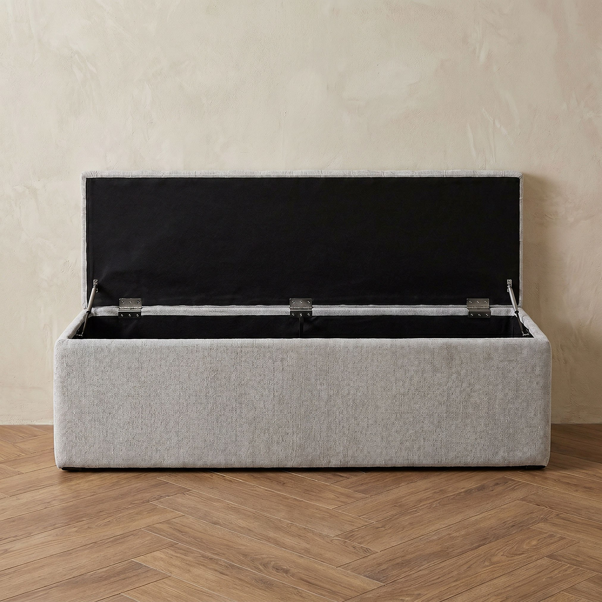 مقعد بنش قماش بمساحة تخزين من كاسا-hbxfurniture-sofasandarmchairs-benches-image-3