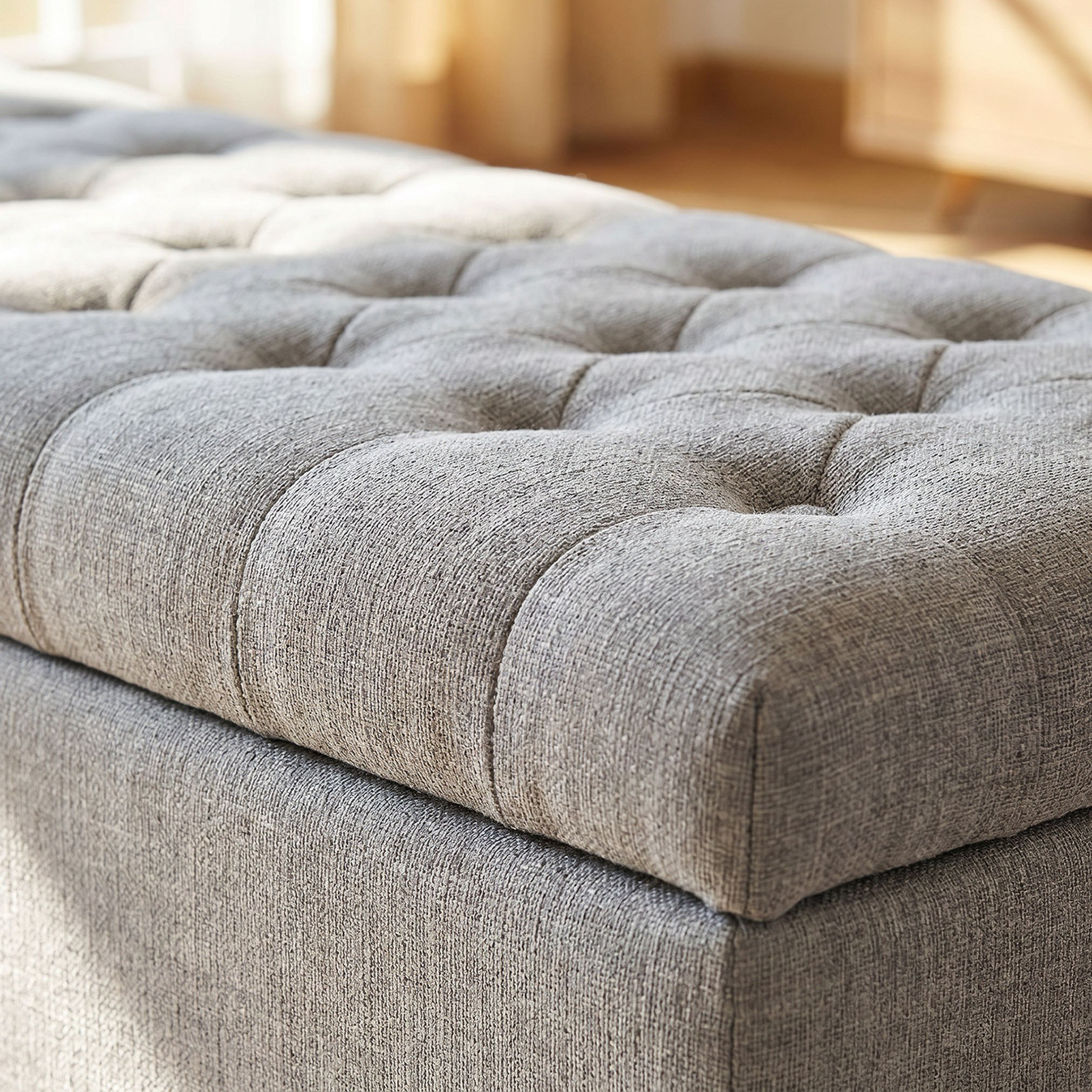 مقعد بنش قماش بمساحة تخزين من كاسا-hbxfurniture-sofasandarmchairs-benches-image-7