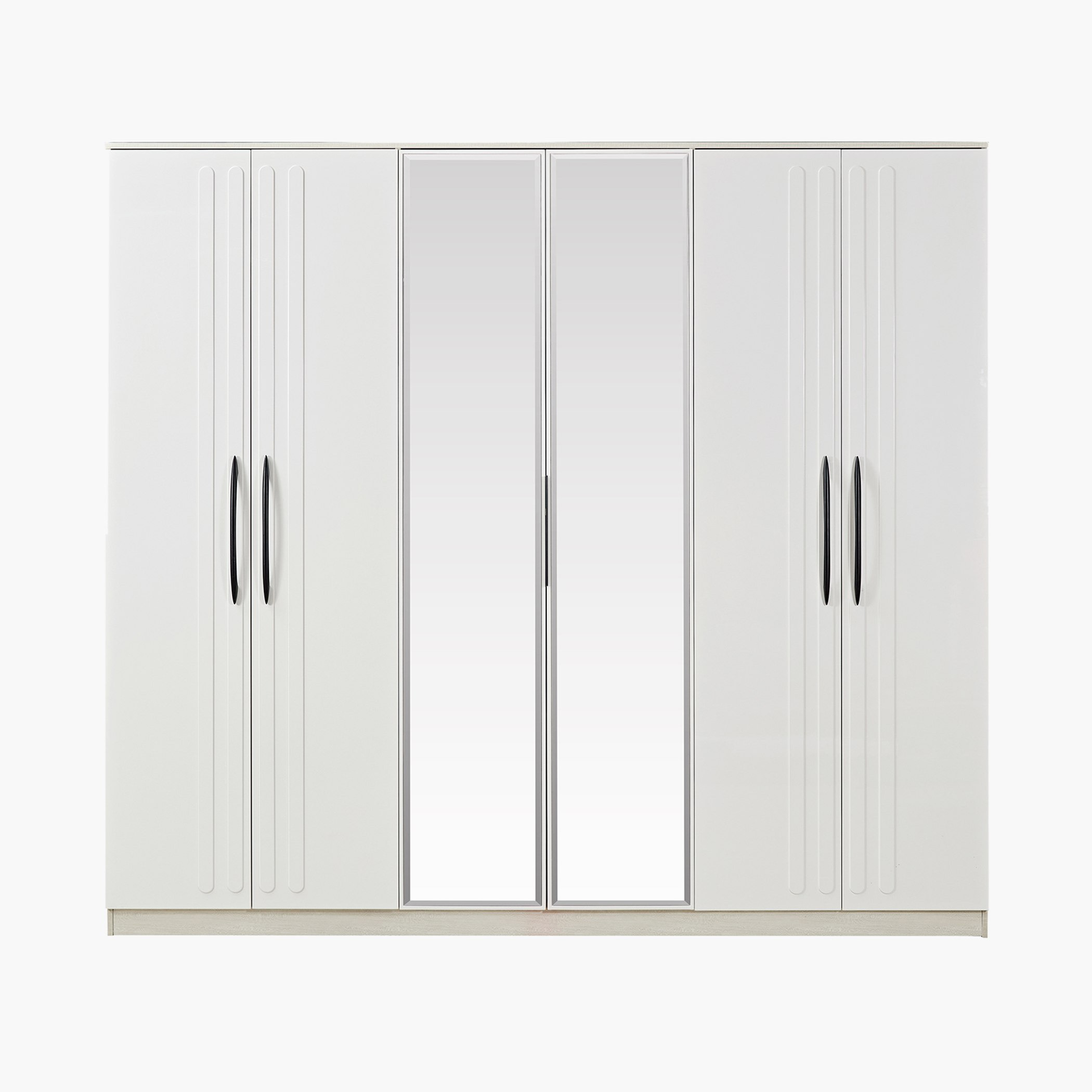 خزانة ملابس 6 أبواب مع مرآة من أوبولينت-hbxfurniture-wardrobes-image-2