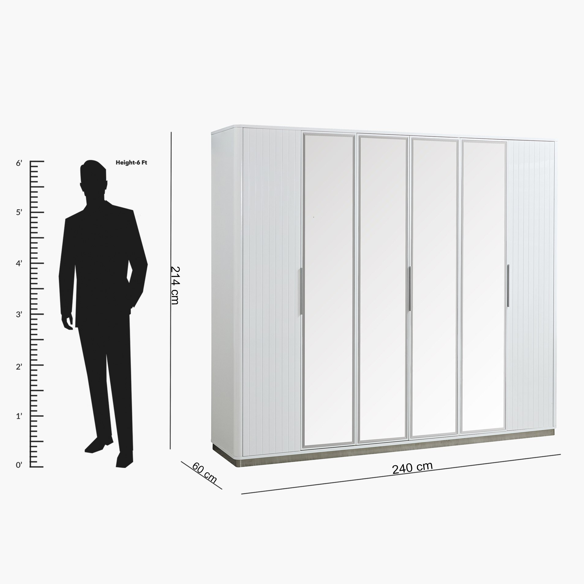 خزانة ملابس 6 أبواب مع مرآة من ريجينسي-hbxfurniture-wardrobes-image-11