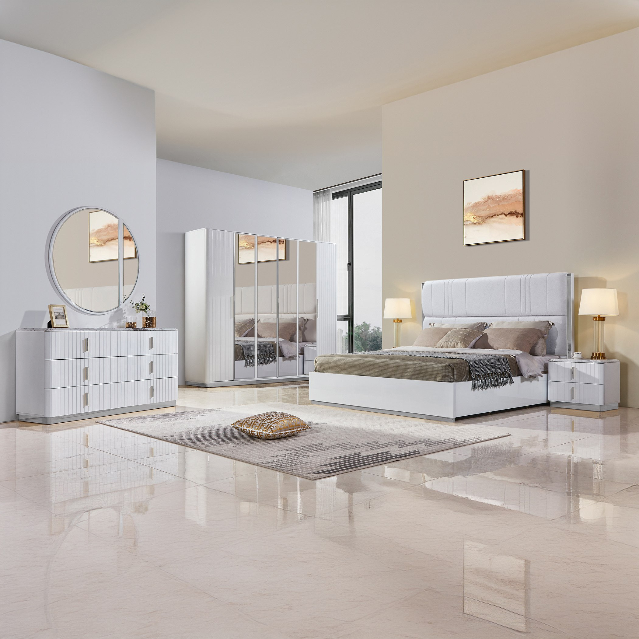 خزانة ملابس 6 أبواب مع مرآة من ريجينسي-hbxfurniture-wardrobes-image-10