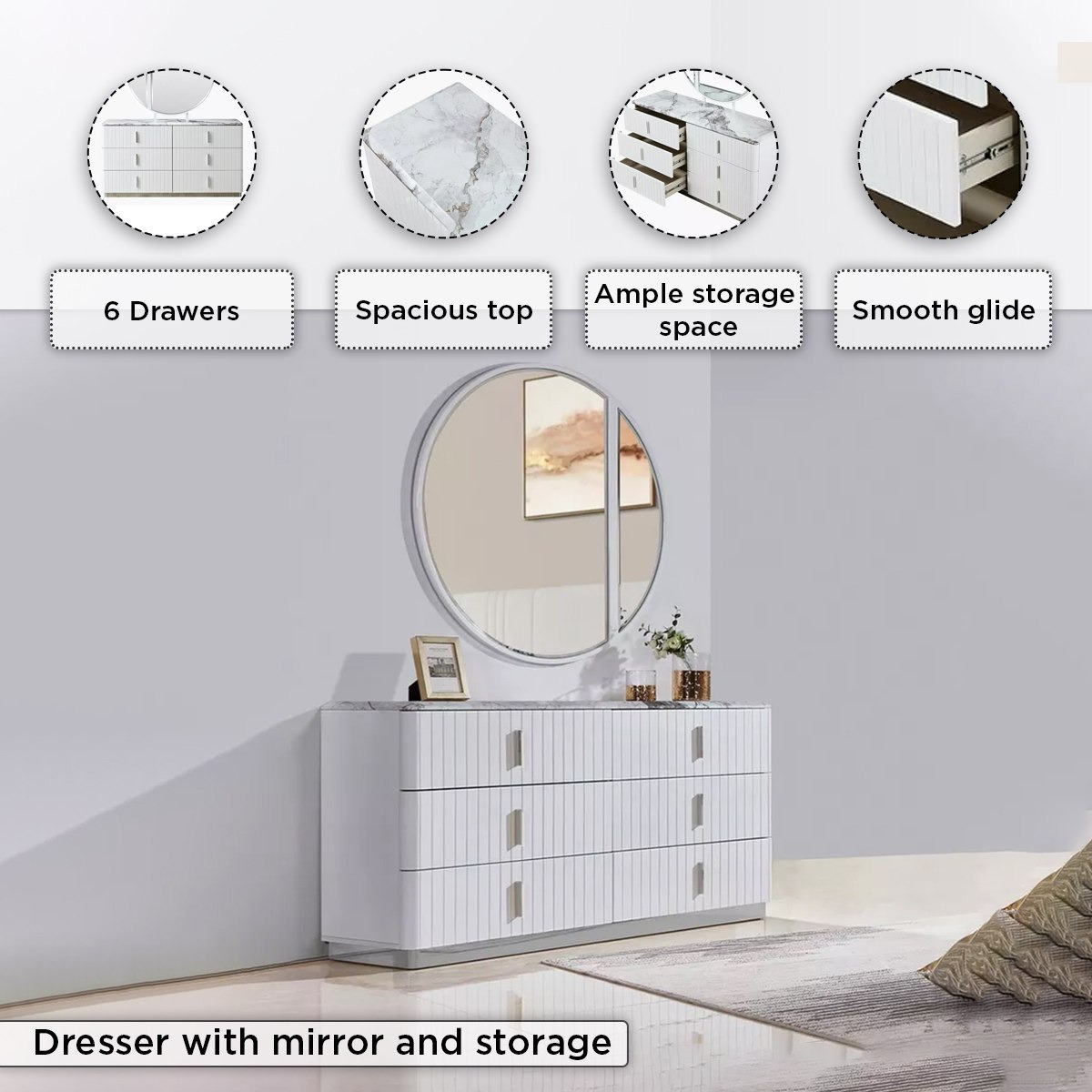 Regency 6-Piece King Bedroom Set - 180x200 cm-hbxbedroom-bedsandbedsets-bedroomsets-king-image-7