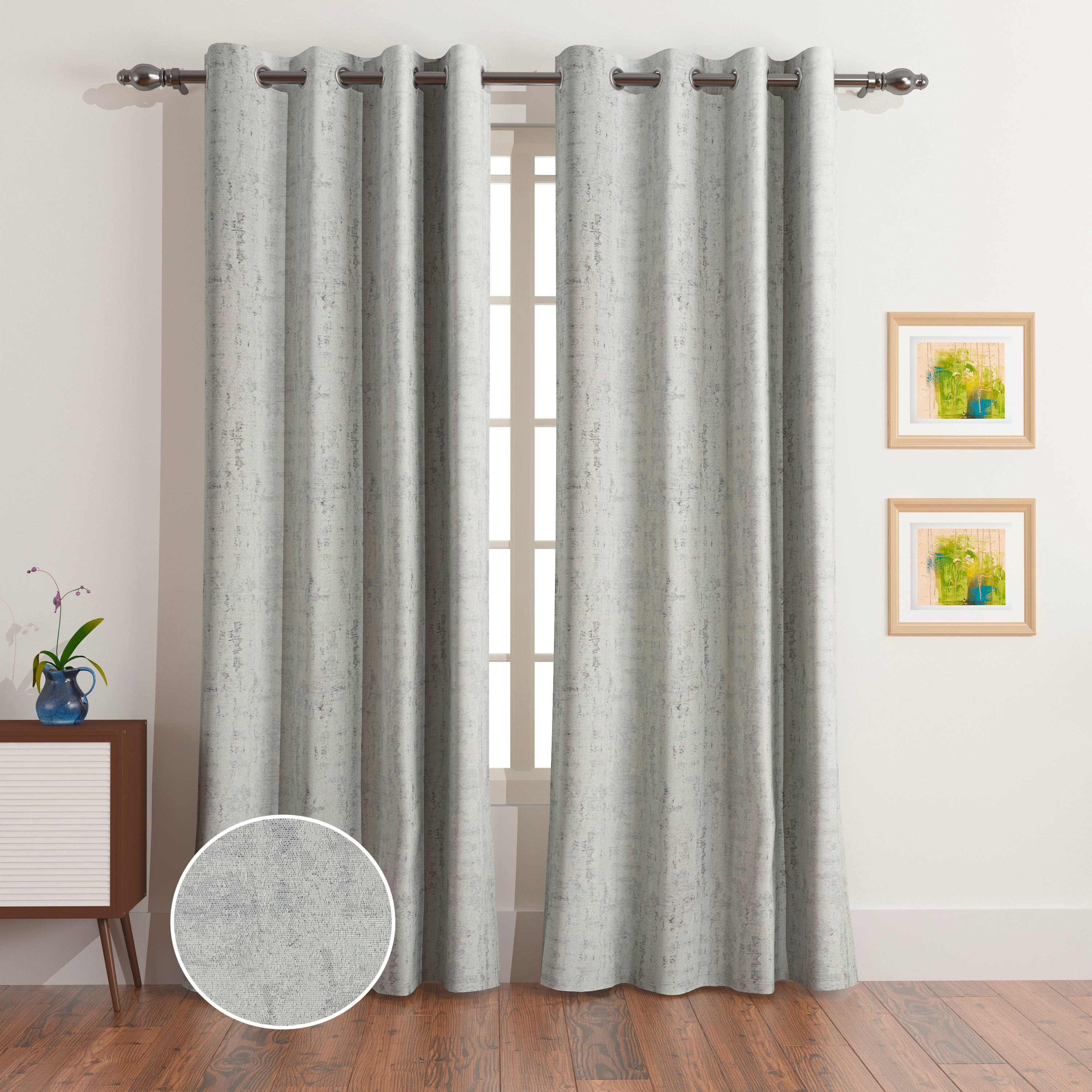 طقم ستائر جاكار طويلة جدًا من قطعتين من دازي - 140x300 سم-PROMO_QA_HB_B1G1_WWS_271025-image-1
