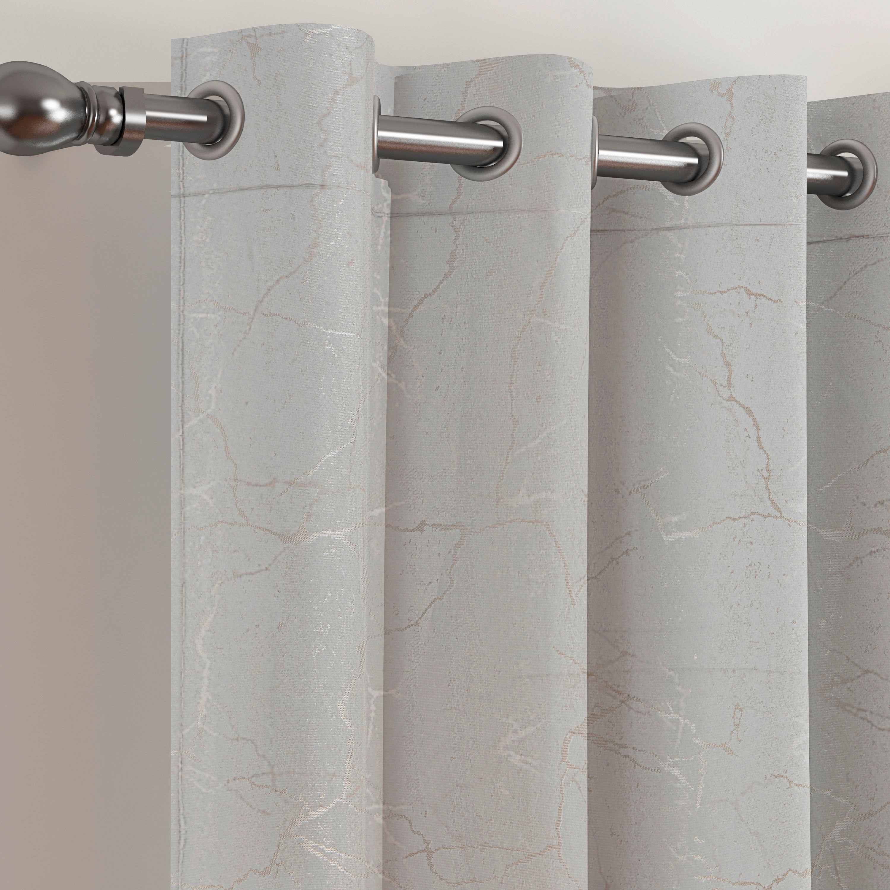 طقم ستائر جاكار طويلة جدًا من قطعتين من جليتر - 140x300 سم-hbxkidsandyouth-windowcoverings-curtains-image-2