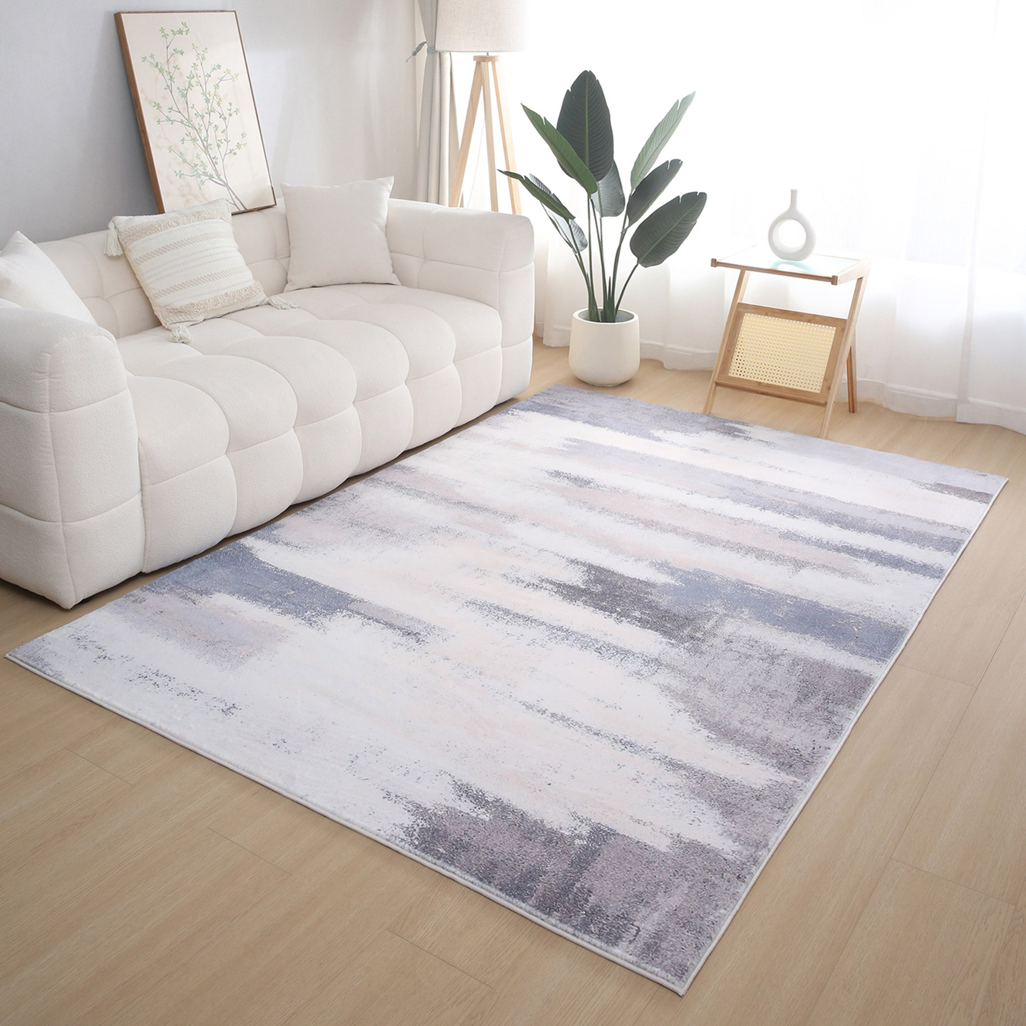 سجادة فرو مخملية بطبعات إمارا من بريستول - 160x230 سم-hbxdecorandfurnishings-floorcoverings-rugs-image-1