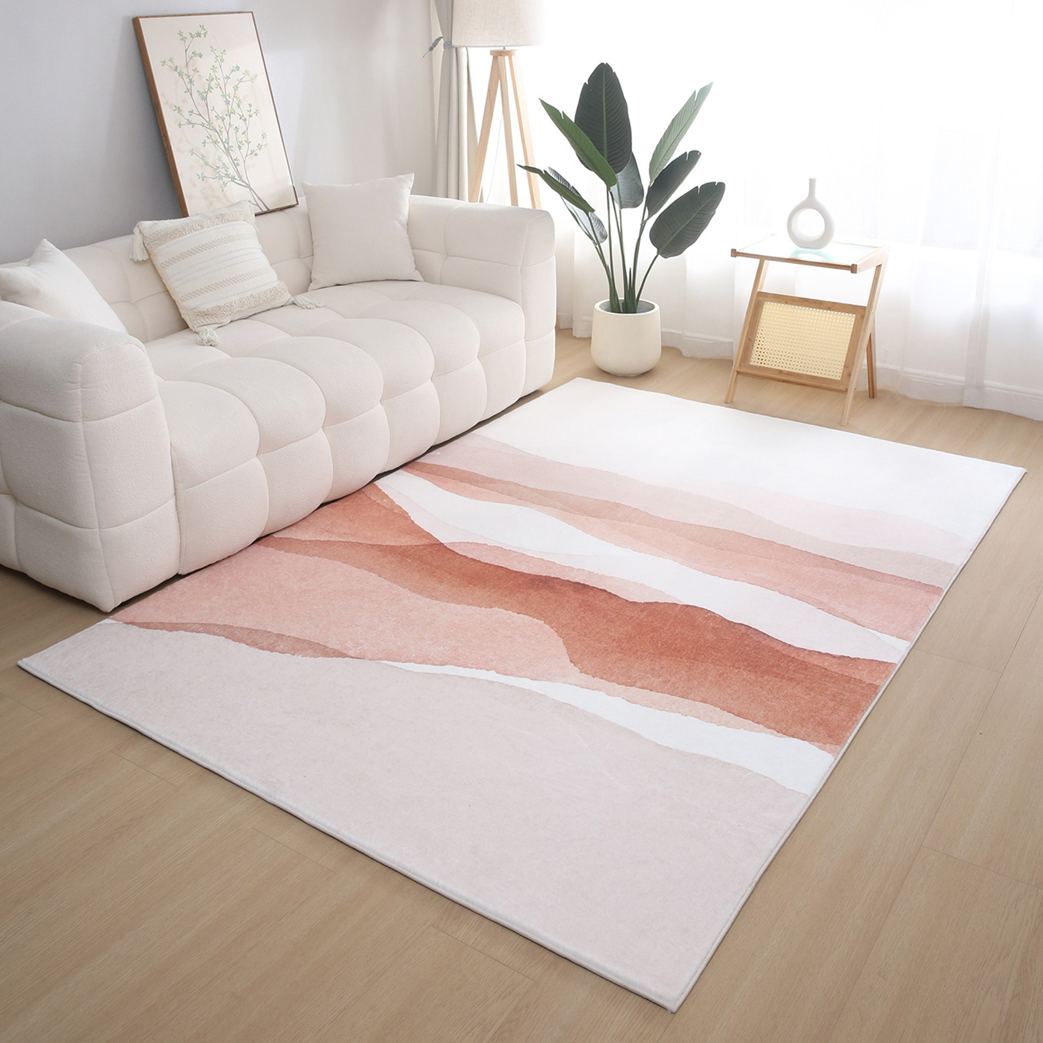 سجادة فرو مخمليّة بطبعات كاسكيد من ميلان - 200x300 سم-hbxdecorandfurnishings-floorcoverings-rugs-image-1