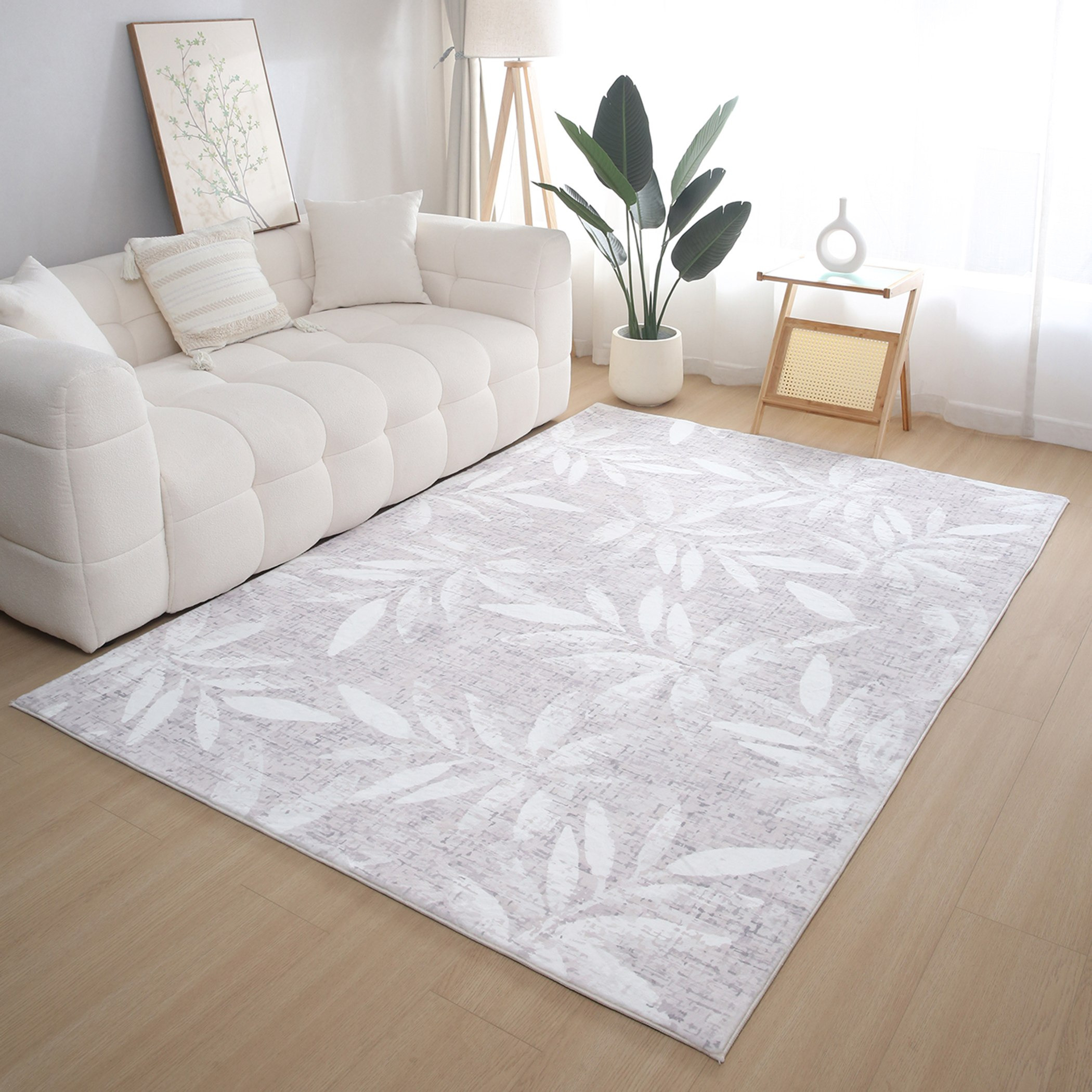 سجادة فرو مخمليّة بطبعات إنتروبيا من ميلان - 200x300 سم-hbxdecorandfurnishings-floorcoverings-rugs-image-1
