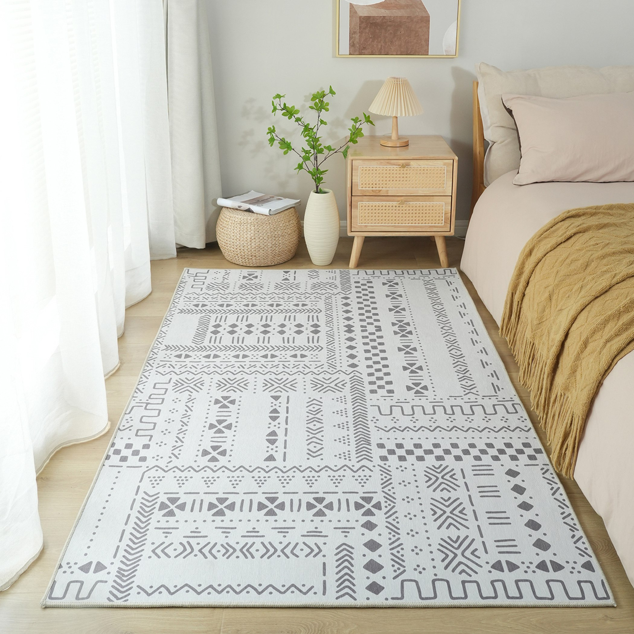سجادة بطبعات أكار من أتلانتا - 110x160 سم-hbxhomeware-floorcoverings-rugs-image-1