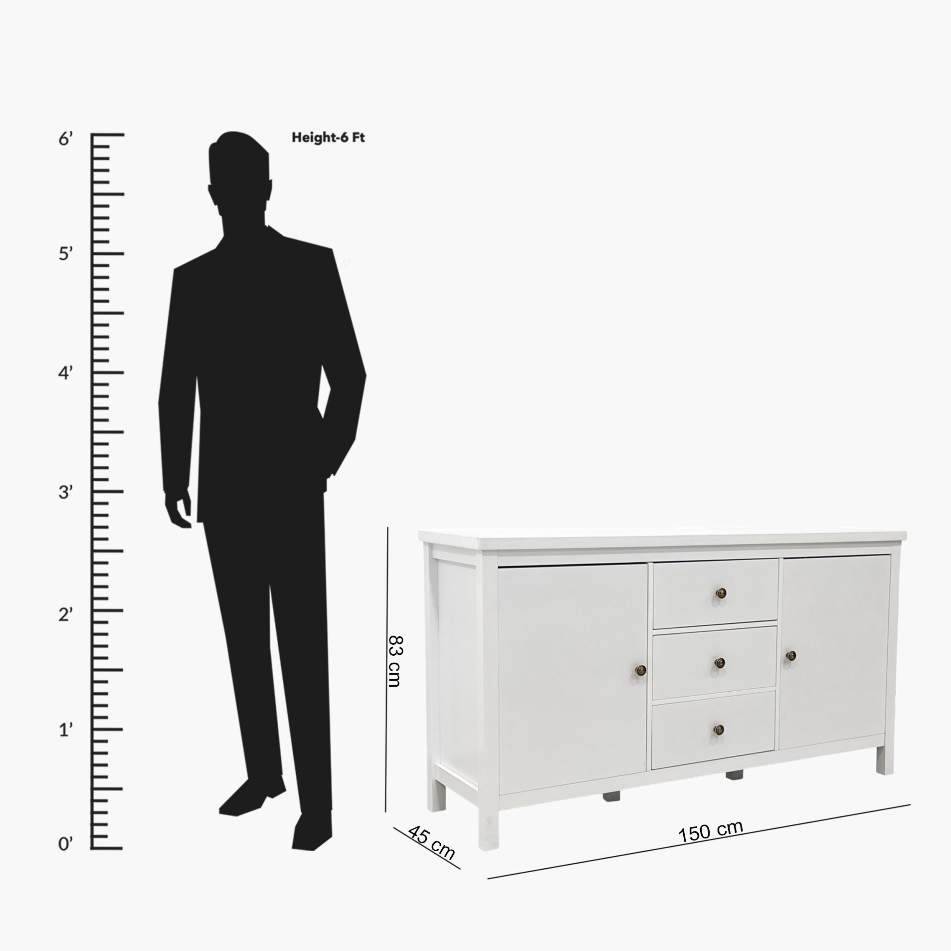 Simpson NXT 2-Door Sideboard with 3 Drawers-hbxfurniture-diningroom-buffetsandsideboards-image-4