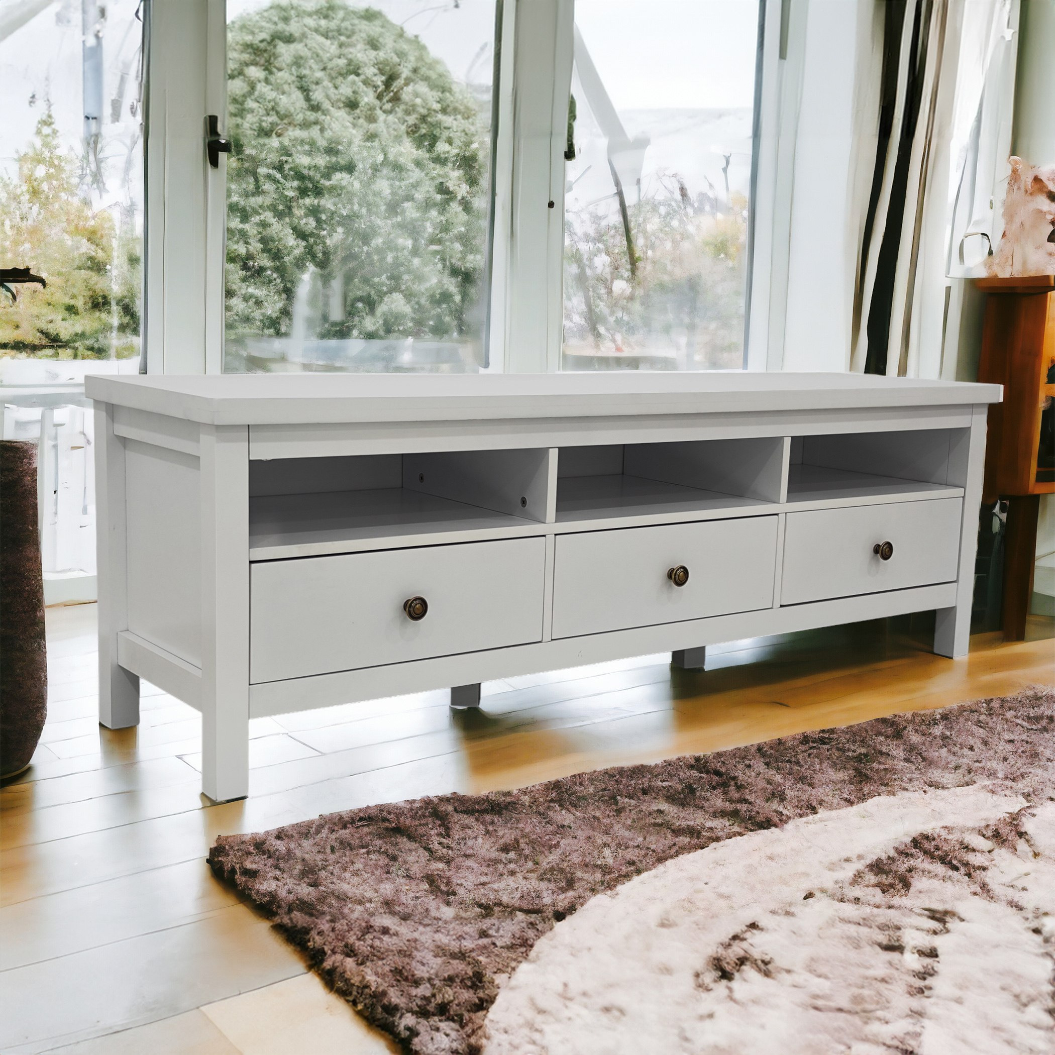 وحدة تلفزيون حتى 65 بوصة 1.5 متر بـ3 أدراج من سيمبسون نكست-hbxlivingroom-mediaunitsandstorage-tvunits-image-1