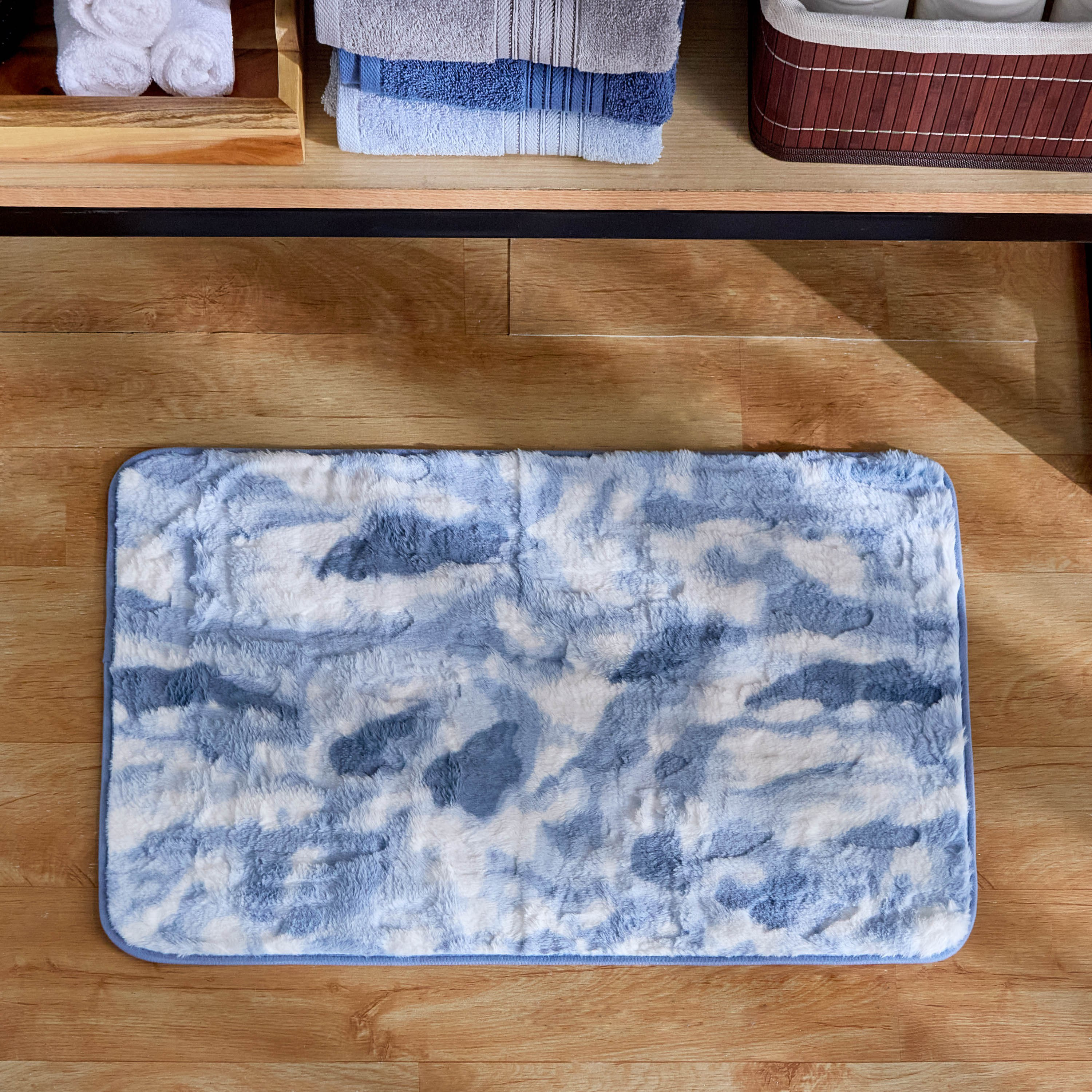 Henna 2-Piece Printed Rabbit Fur Bath Mat Set-PROMO_HB_AE_B2G2_011025-image-2