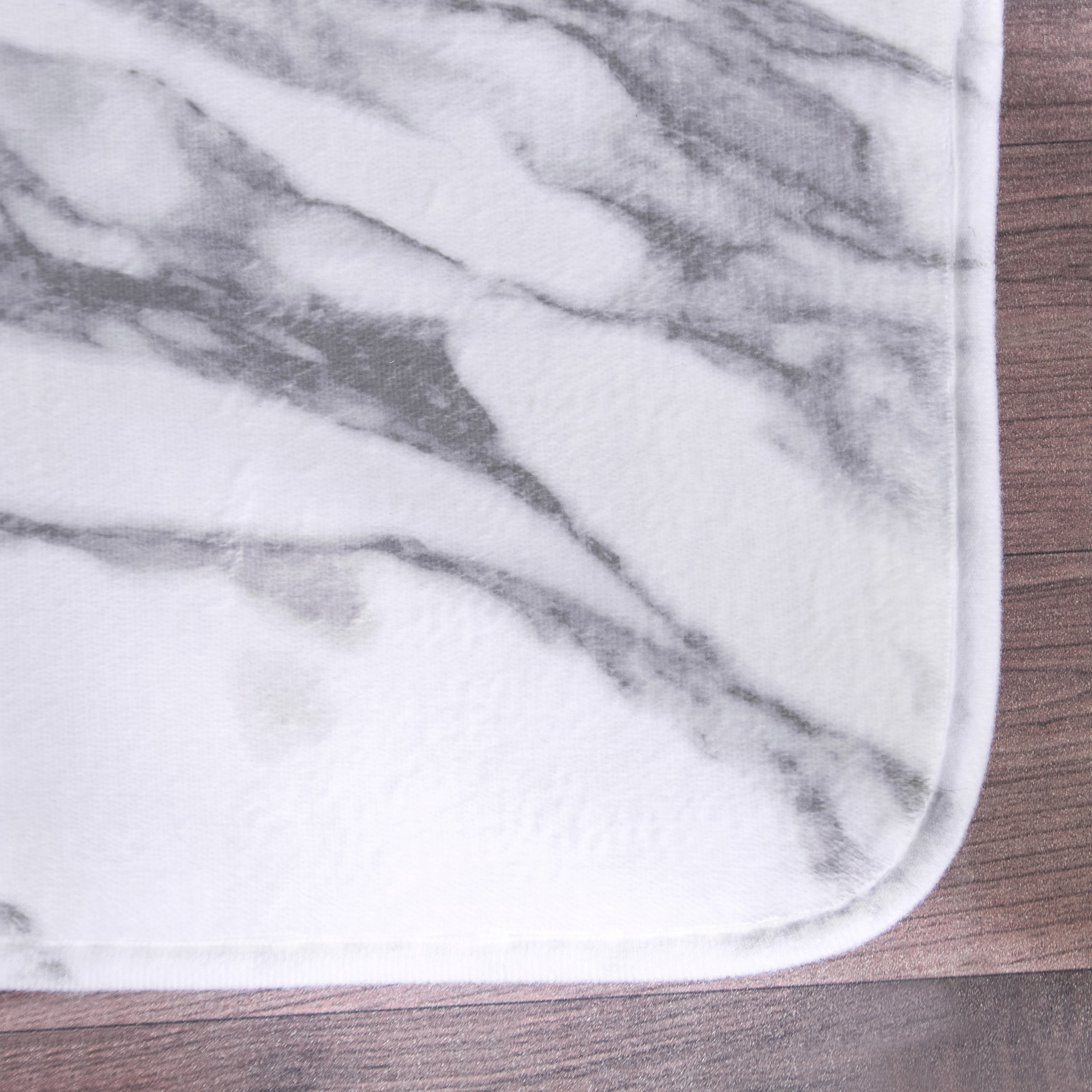 Cril Marble Print Memory Foam Bath Mat - 43x61 cm-PROMO_HB_AE_B2G2_011025-image-3