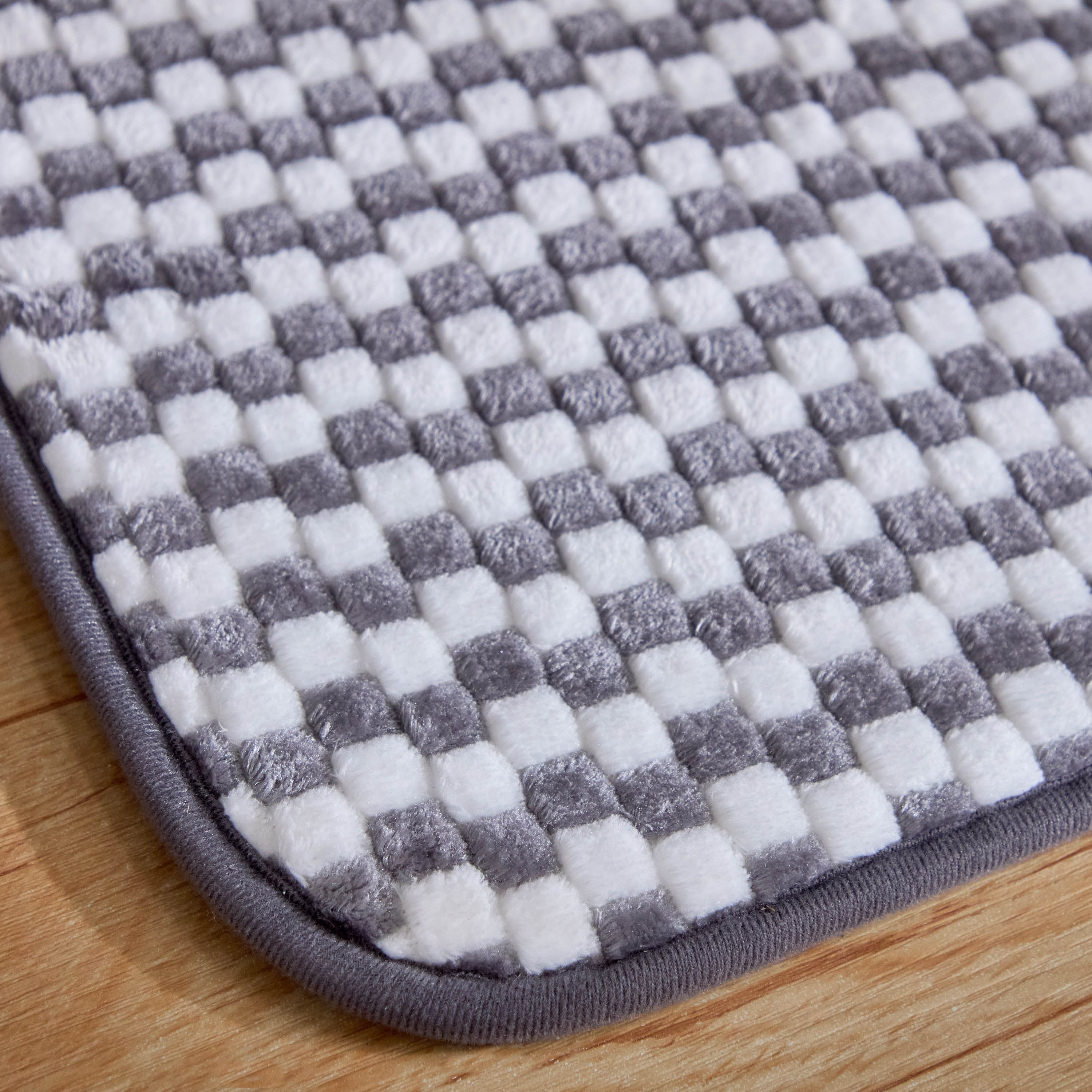 سجادة حمّام ميموري فوم بارزة الملمس من عايدة - 40x60 سم-hbxbedroom-floorcoverings-bathmats-image-3
