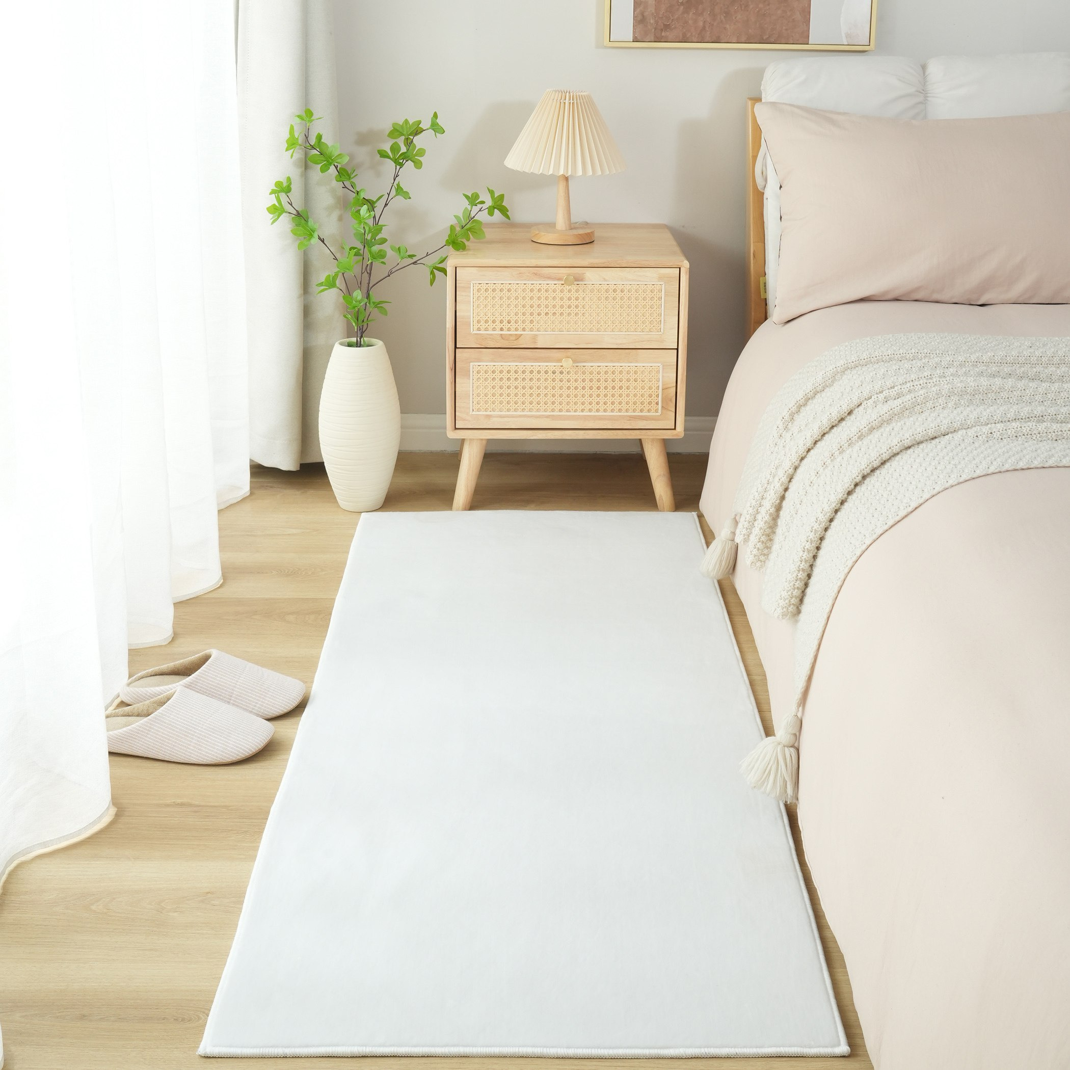 Sparkle Microfibre Velvet Rug - 60x150 cm-hbxdecorandfurnishings-floorcoverings-rugs-image-1