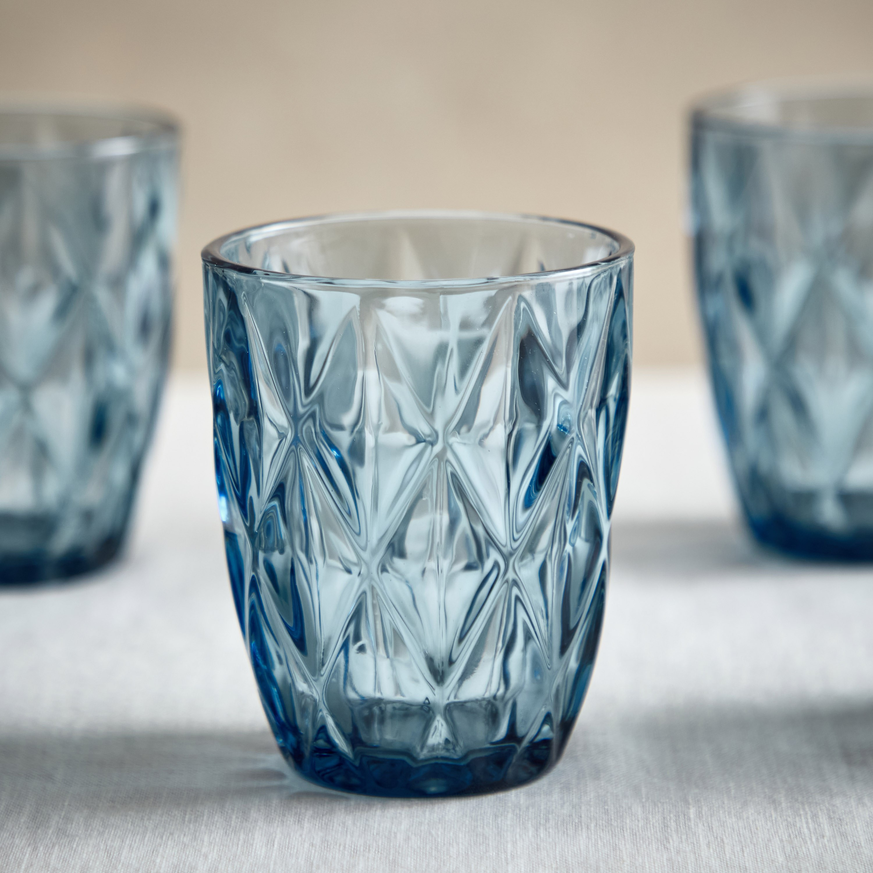 طقم أكواب زجاج 6 قطع من هورايزن - 280 مل-hbxdecorandfurnishings-tabletop-glassware-image-2