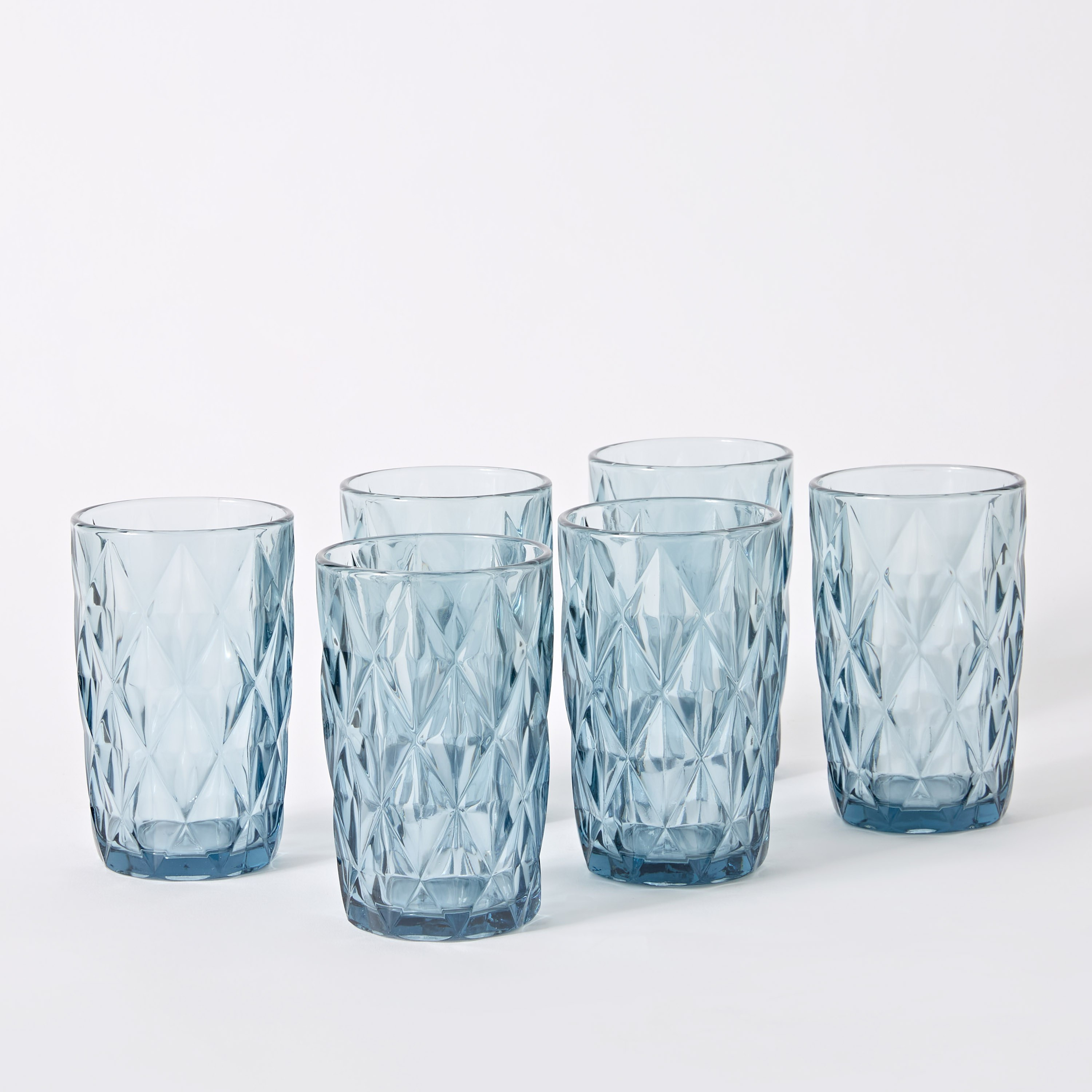 طقم أكواب زجاج 6 قطع - 400 مل-hbxdecorandfurnishings-tabletop-glassware-image-5