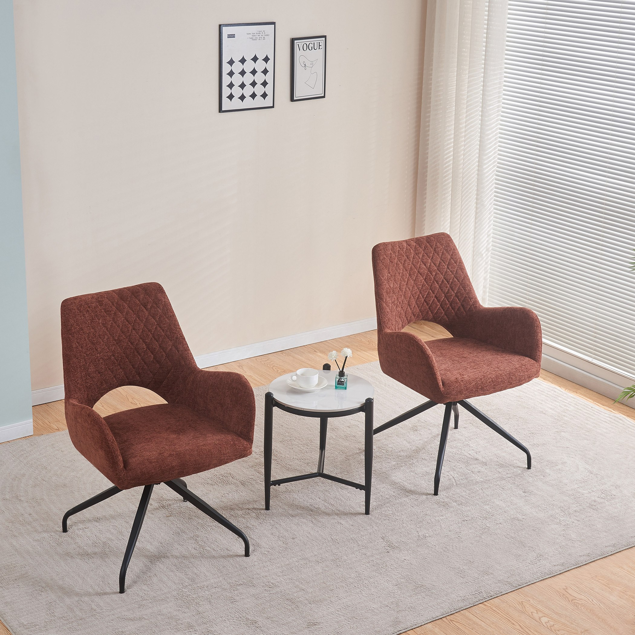 طقم طاولة شاي بمقعدين من إلانور-hbxfurniture-diningtablesandsets-diningsets-twoseater-image-9