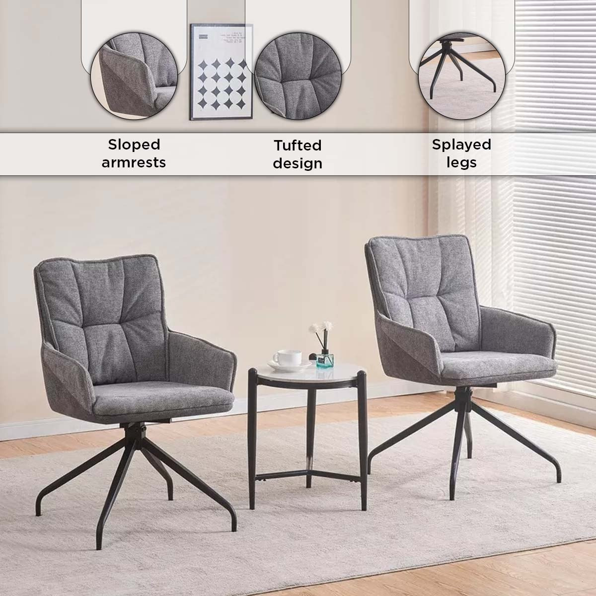 طقم طاولة شاي بمقعدين من كاسيا-hbxfurniture-diningtablesandsets-diningsets-twoseater-image-12