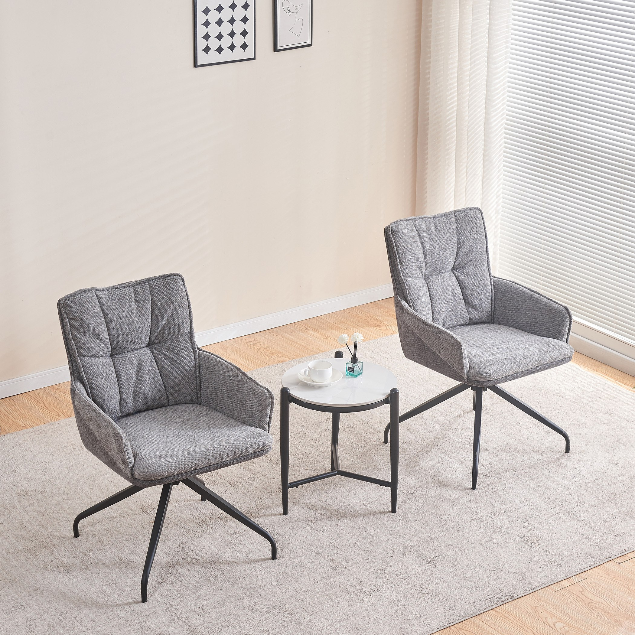 طقم طاولة شاي بمقعدين من كاسيا-hbxfurniture-diningtablesandsets-diningsets-twoseater-image-9