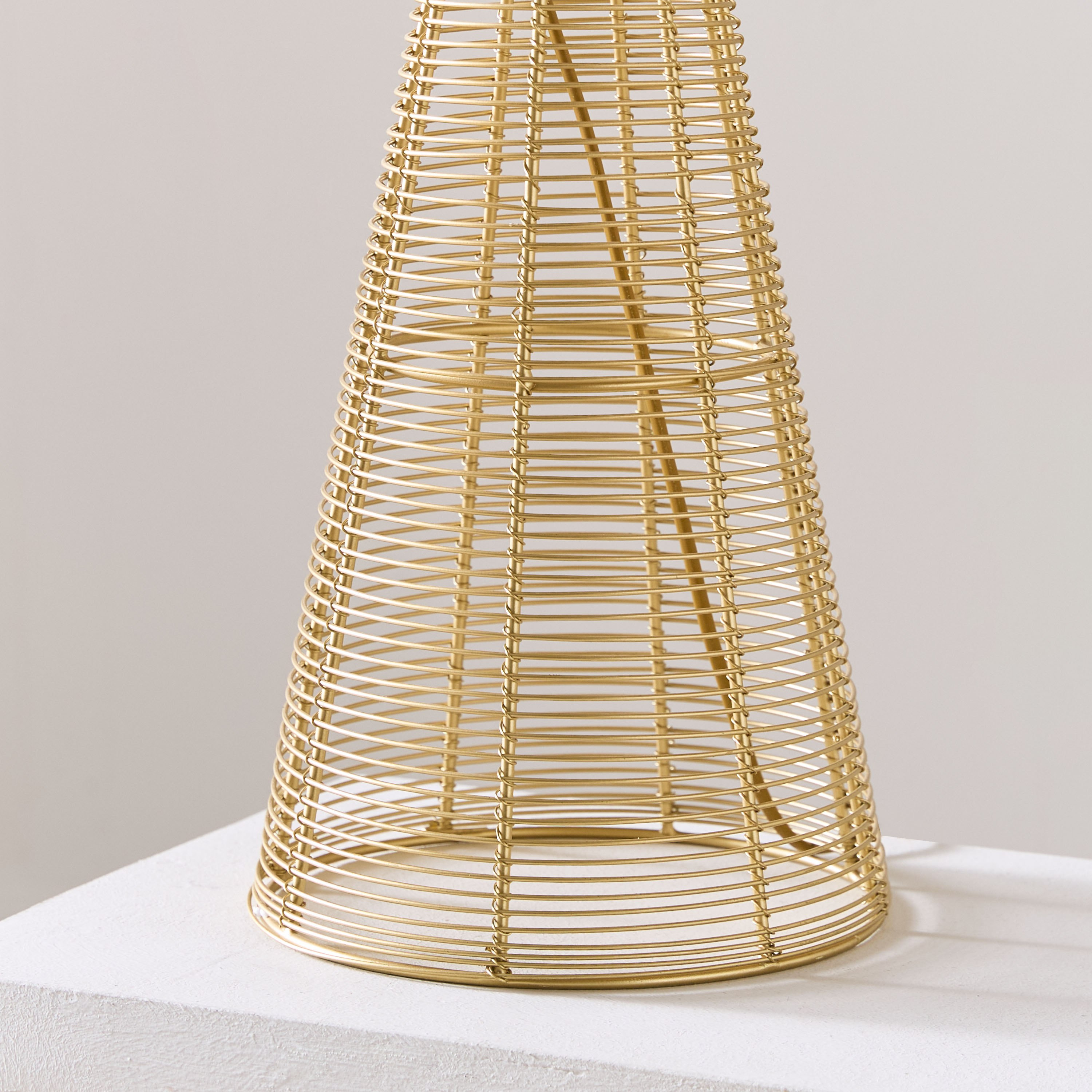 Aron Metal Wire Table Lamp with Fabric Shade - 36x63 cm-PROMO_HB_AE_B1G1_250925-image-4