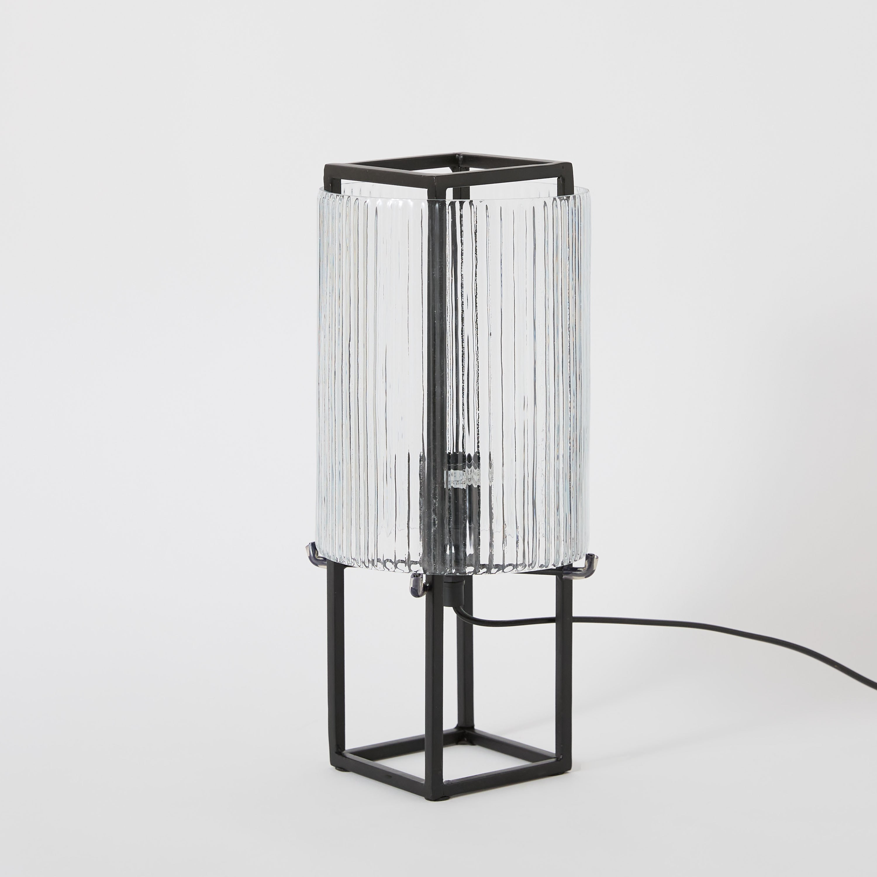 Aron Metal Table Lamp with Textured Glass - 16x35 cm-PROMO_HB_AE_B2G2_011025-image-6