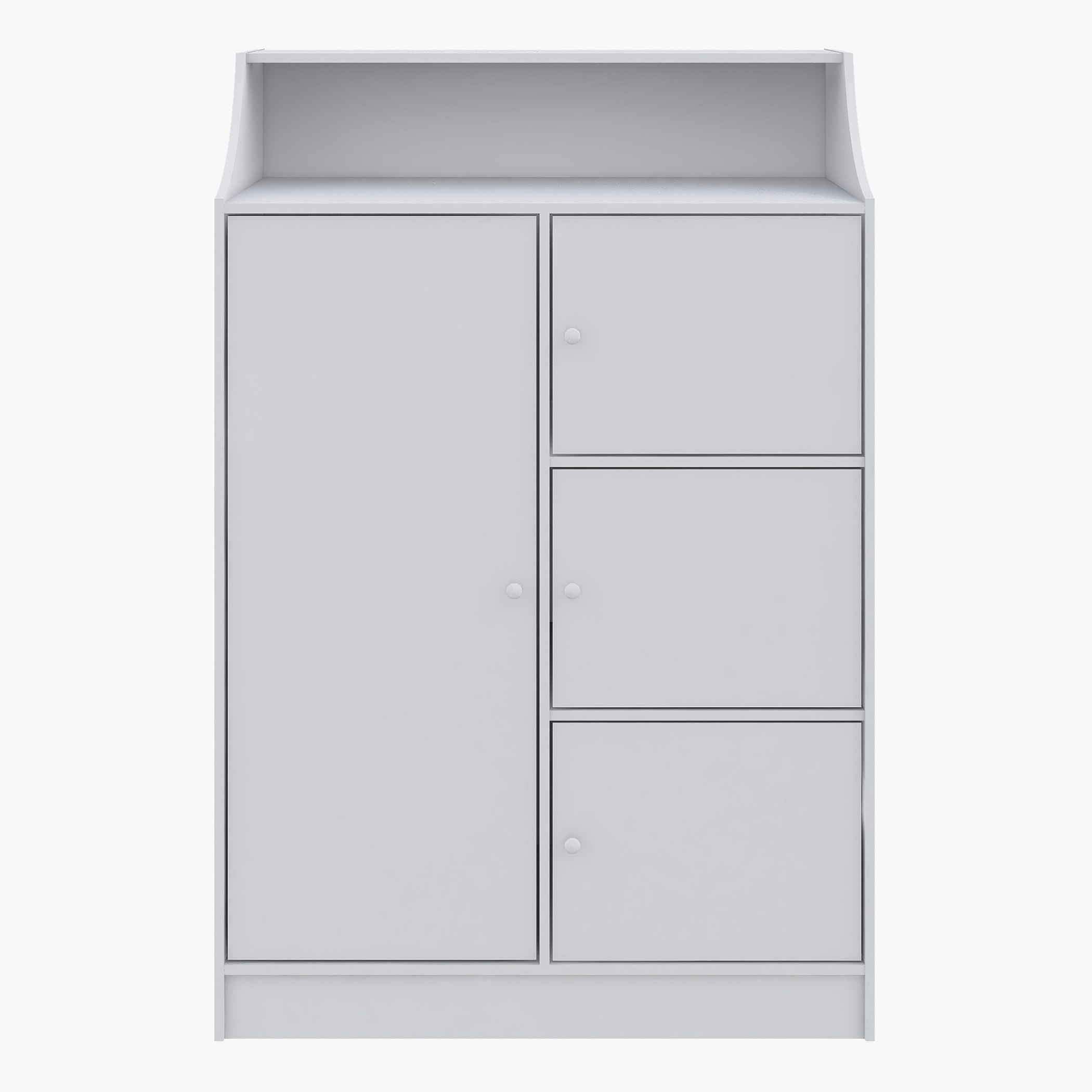 Vanilla Cody 4-Door Kids Cabinet-hbxfurniture-office-bookcases-image-2