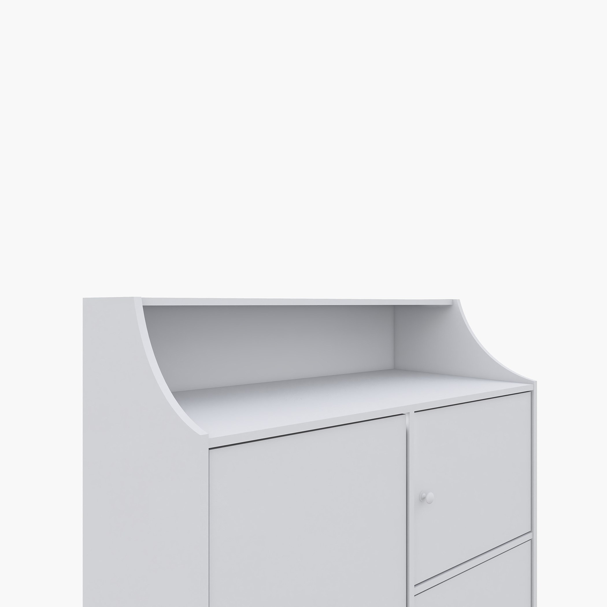 Vanilla Cody 4-Door Kids Cabinet-hbxfurniture-office-bookcases-image-6